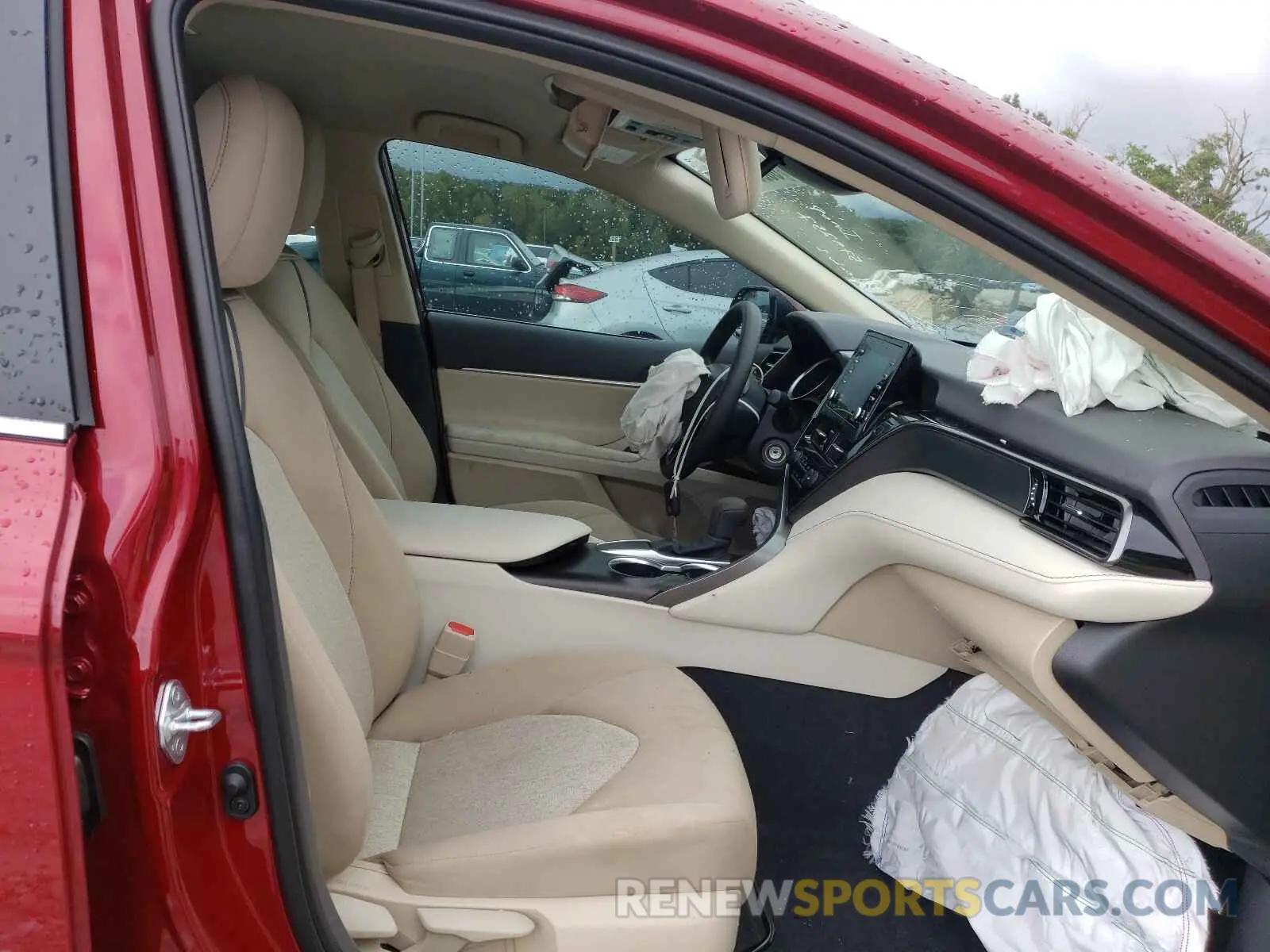 5 fotografías del automóvil dañado 4T1C11AK0MU579257 TOYOTA CAMRY 2021