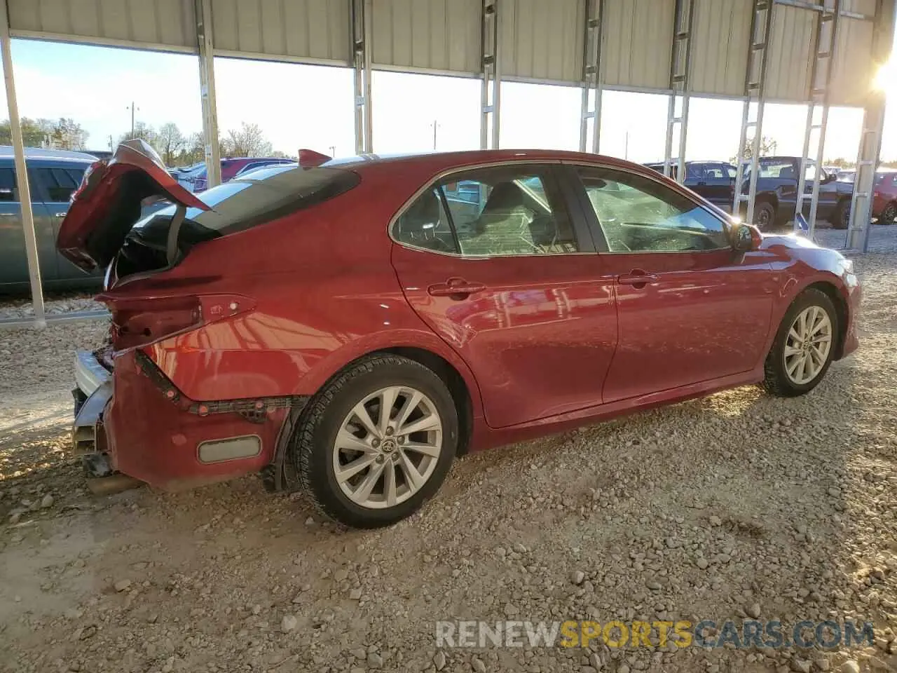 3 fotografías del automóvil dañado 4T1C11AK1MU403849 TOYOTA CAMRY 2021