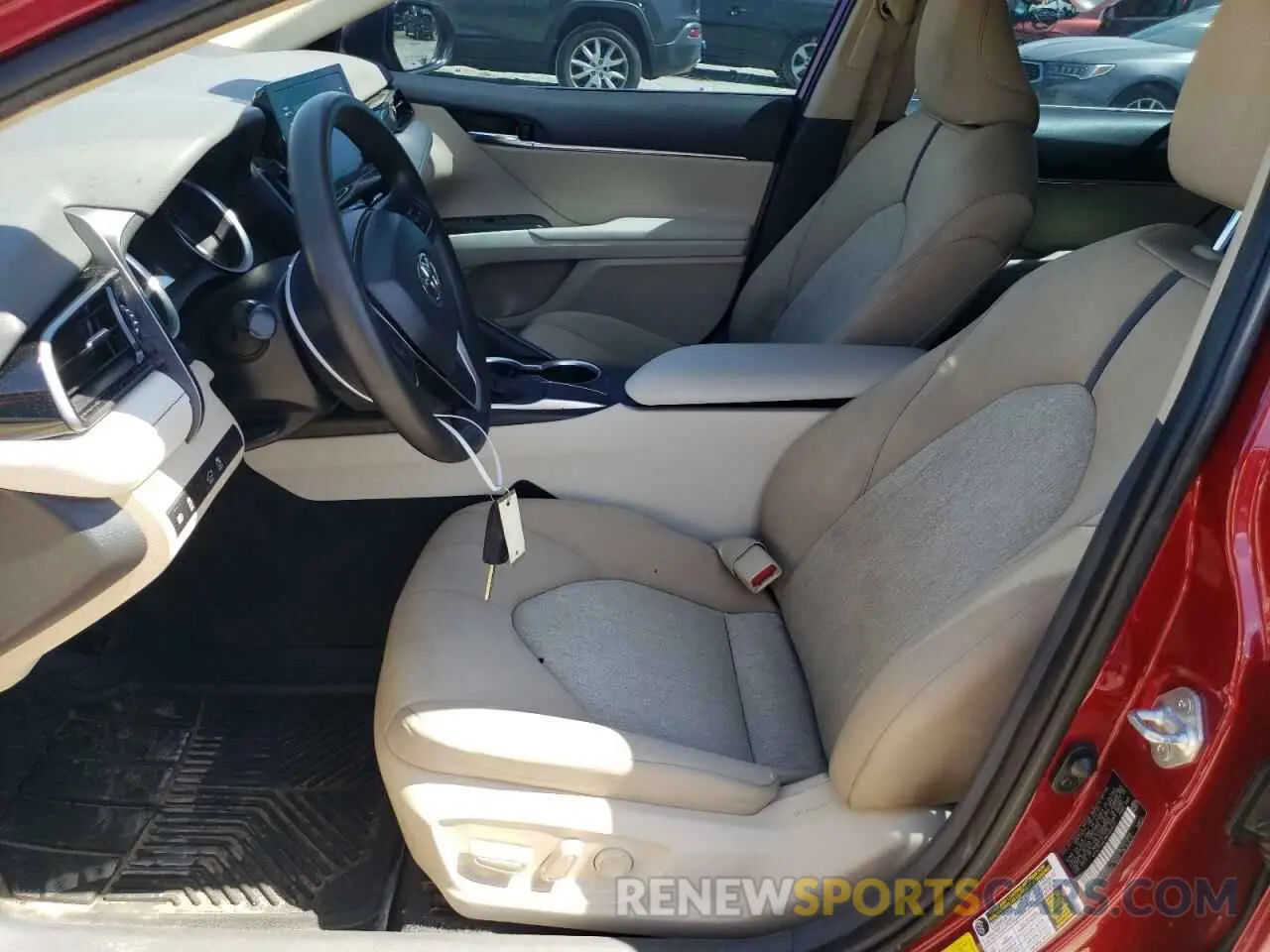 7 fotografías del automóvil dañado 4T1C11AK1MU450833 TOYOTA CAMRY 2021