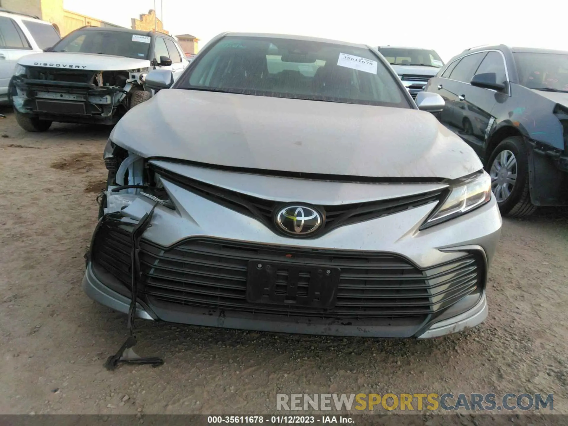 6 fotografías del automóvil dañado 4T1C11AK1MU591627 TOYOTA CAMRY 2021