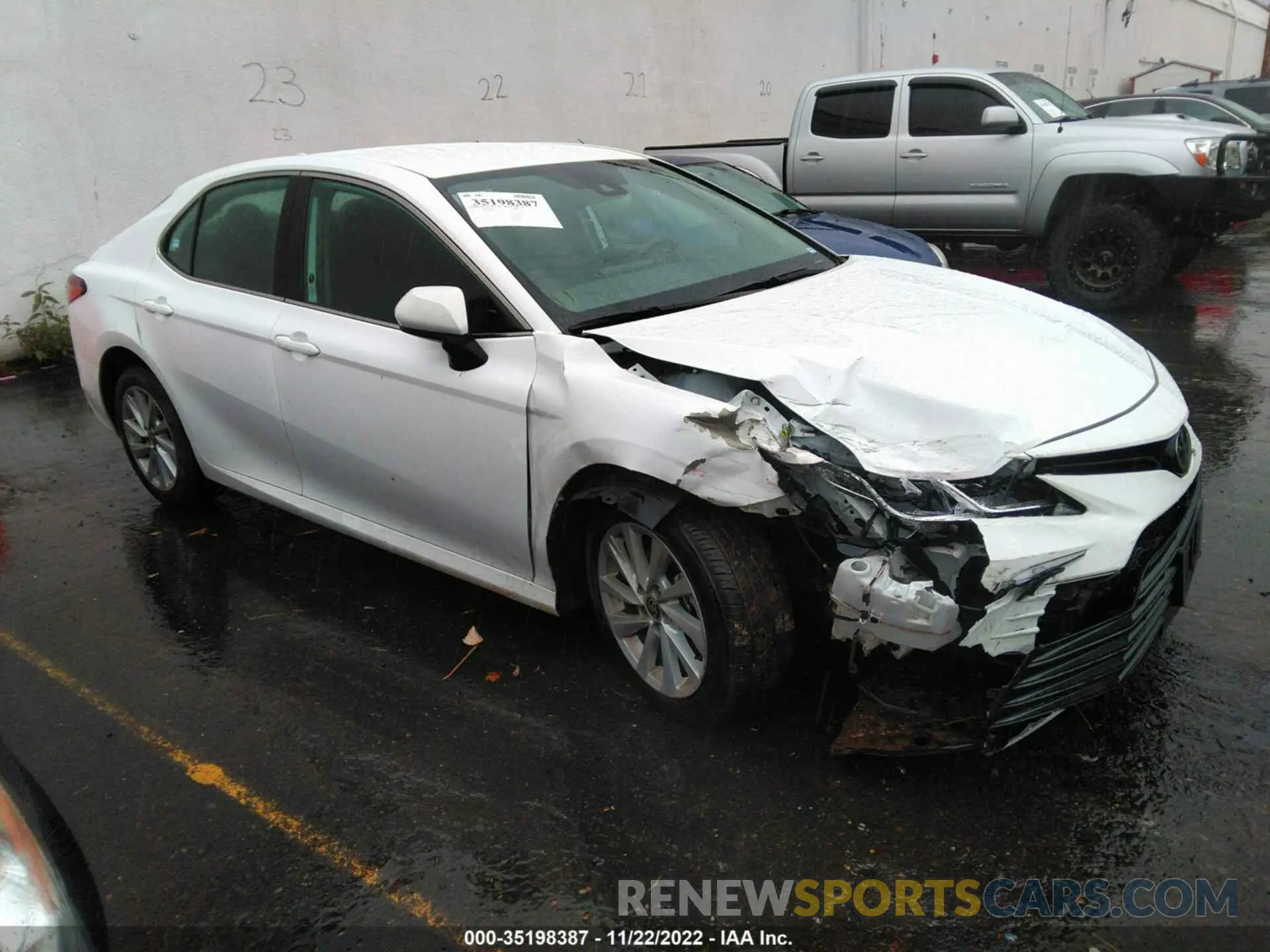 1 fotografías del automóvil dañado 4T1C11AK1MU602867 TOYOTA CAMRY 2021
