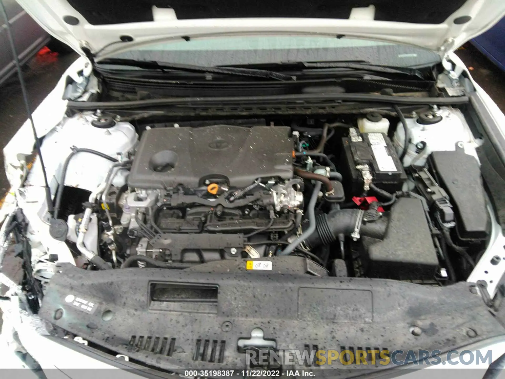 10 fotografías del automóvil dañado 4T1C11AK1MU602867 TOYOTA CAMRY 2021