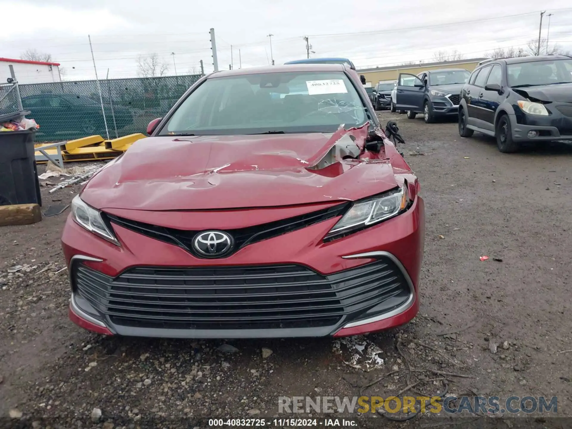 12 fotografías del automóvil dañado 4T1C11AK2MU422183 TOYOTA CAMRY 2021