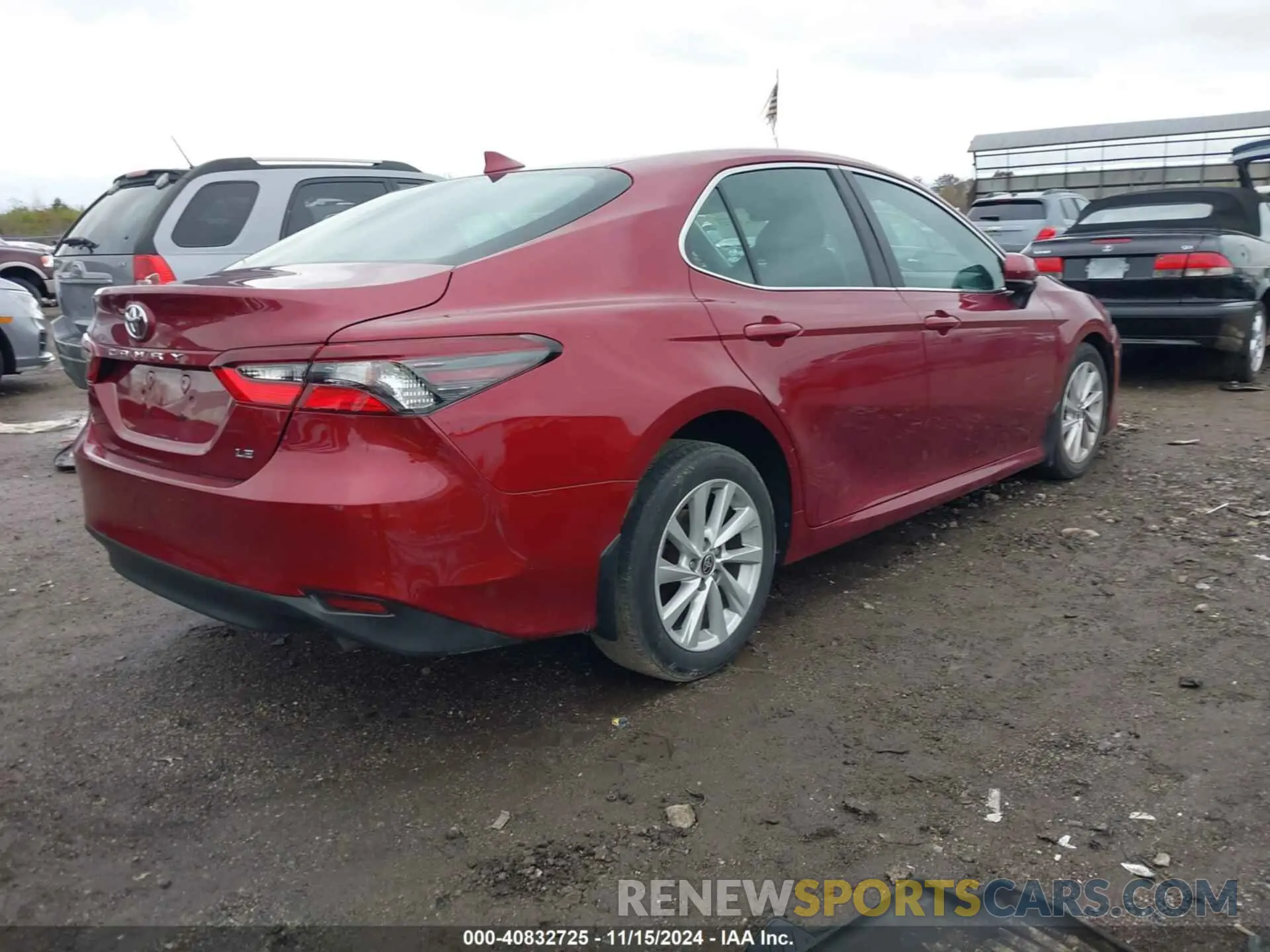 4 fotografías del automóvil dañado 4T1C11AK2MU422183 TOYOTA CAMRY 2021