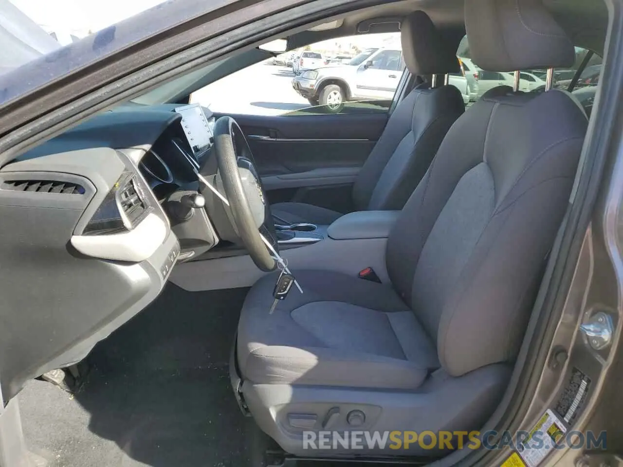 7 fotografías del automóvil dañado 4T1C11AK2MU453417 TOYOTA CAMRY 2021