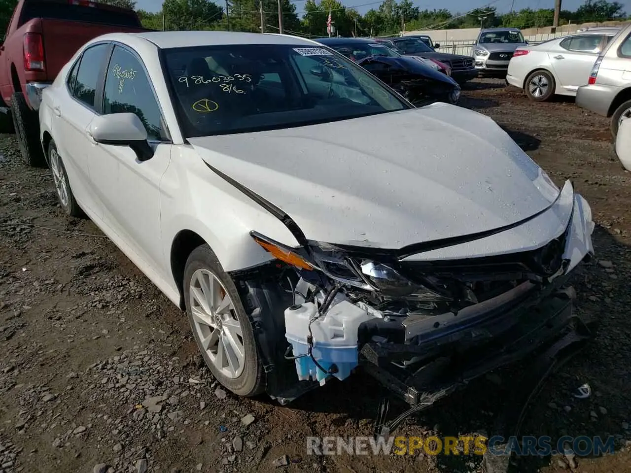1 fotografías del automóvil dañado 4T1C11AK2MU454910 TOYOTA CAMRY 2021