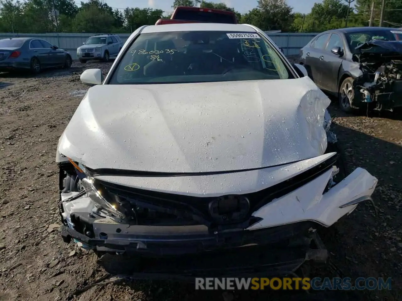 9 fotografías del automóvil dañado 4T1C11AK2MU454910 TOYOTA CAMRY 2021