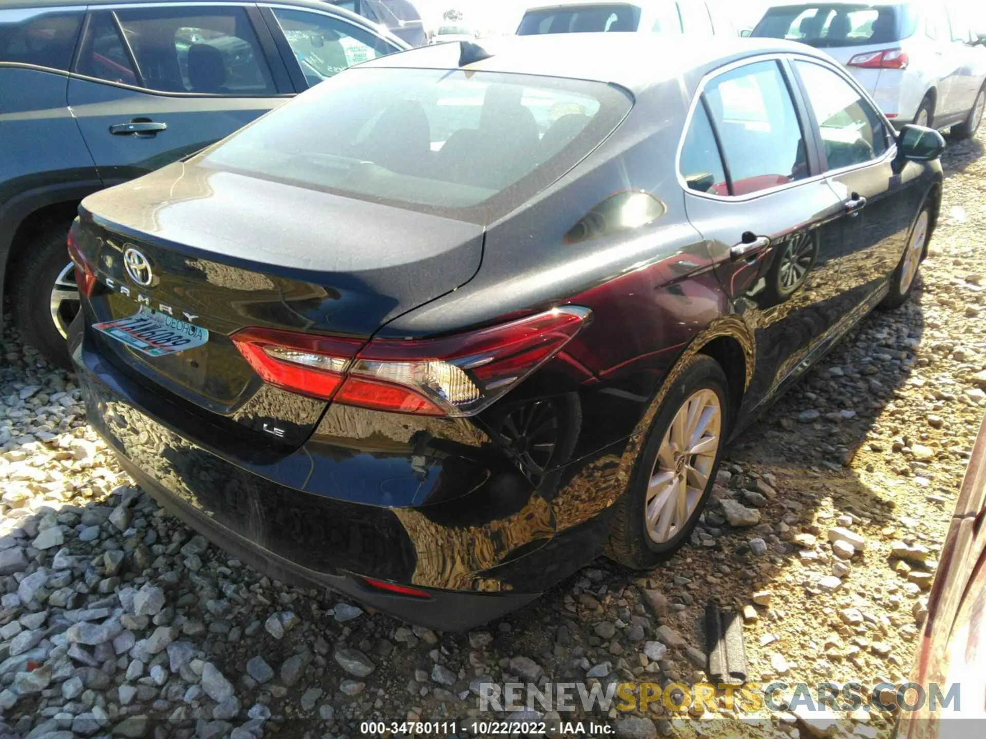 4 fotografías del automóvil dañado 4T1C11AK2MU456866 TOYOTA CAMRY 2021
