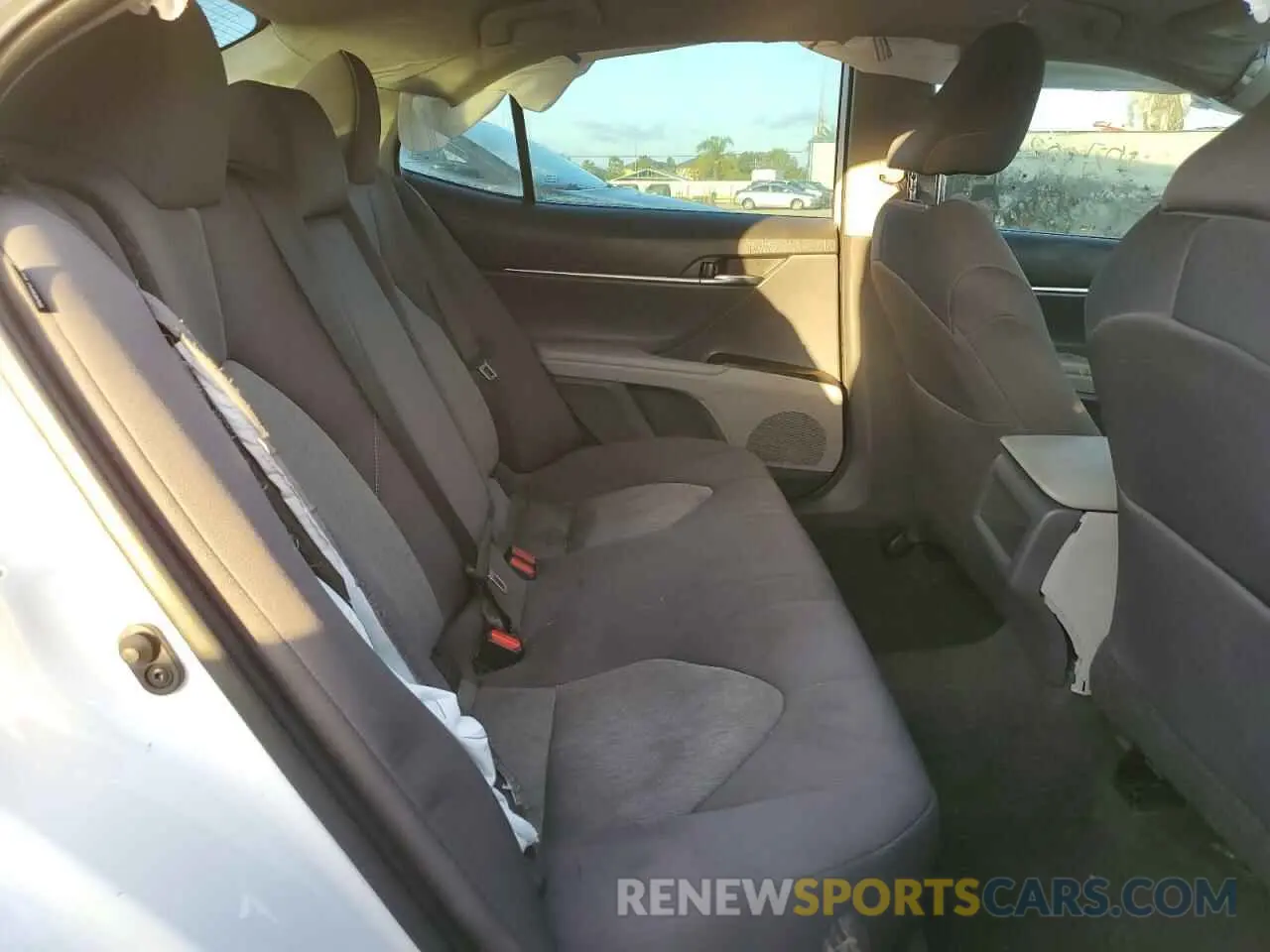 6 fotografías del automóvil dañado 4T1C11AK2MU523143 TOYOTA CAMRY 2021