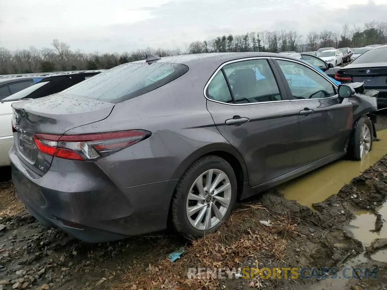 3 fotografías del automóvil dañado 4T1C11AK2MU557941 TOYOTA CAMRY 2021