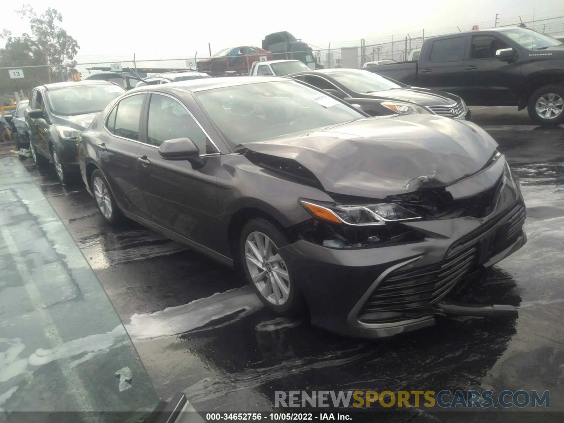 1 fotografías del automóvil dañado 4T1C11AK2MU560483 TOYOTA CAMRY 2021