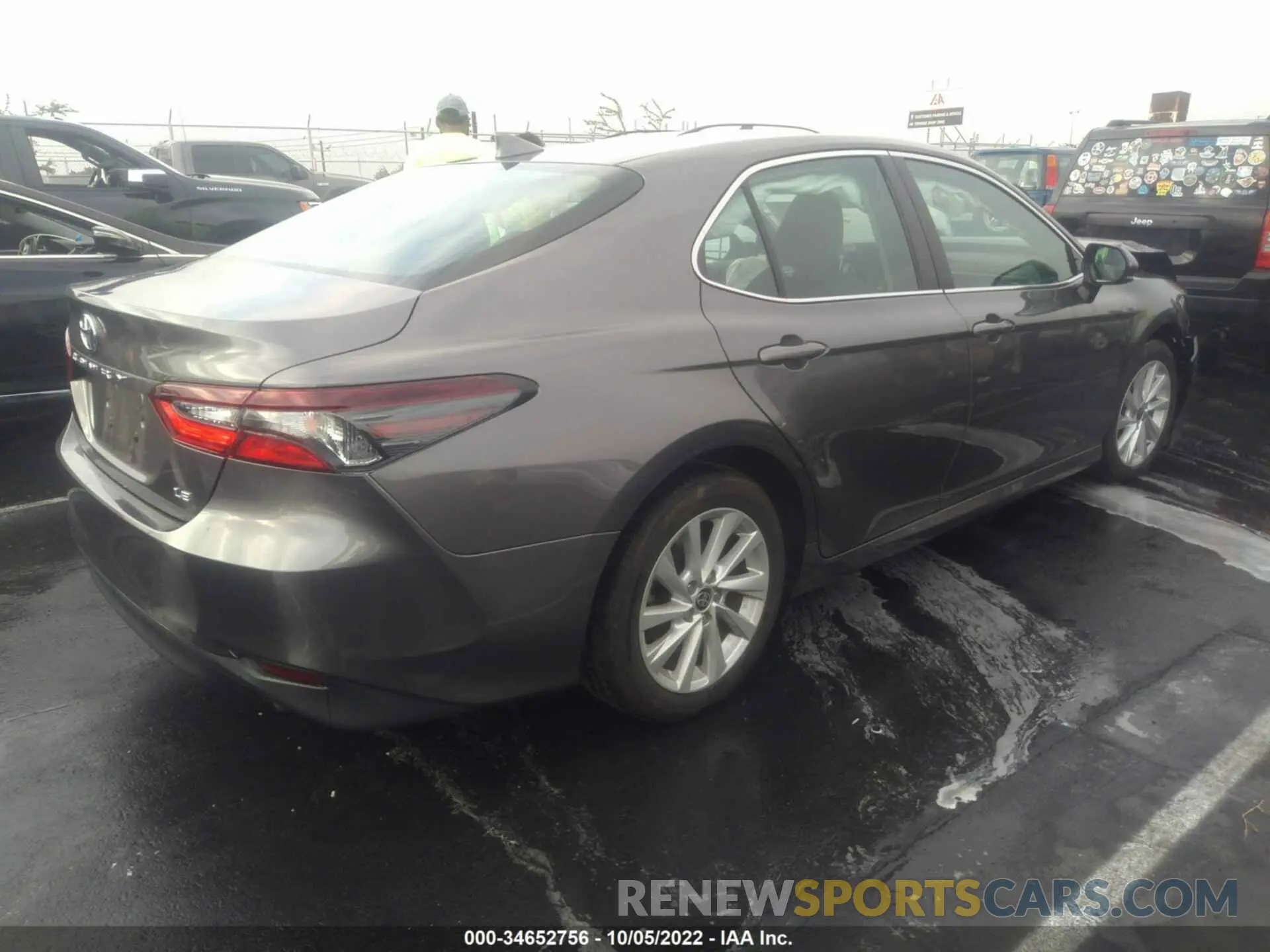4 fotografías del automóvil dañado 4T1C11AK2MU560483 TOYOTA CAMRY 2021