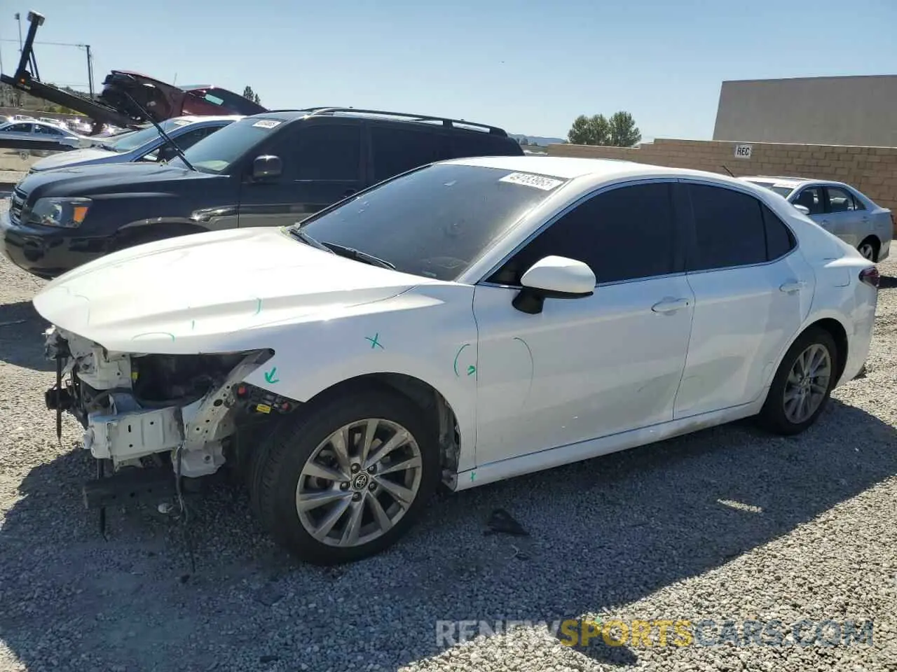 1 fotografías del automóvil dañado 4T1C11AK2MU563240 TOYOTA CAMRY 2021