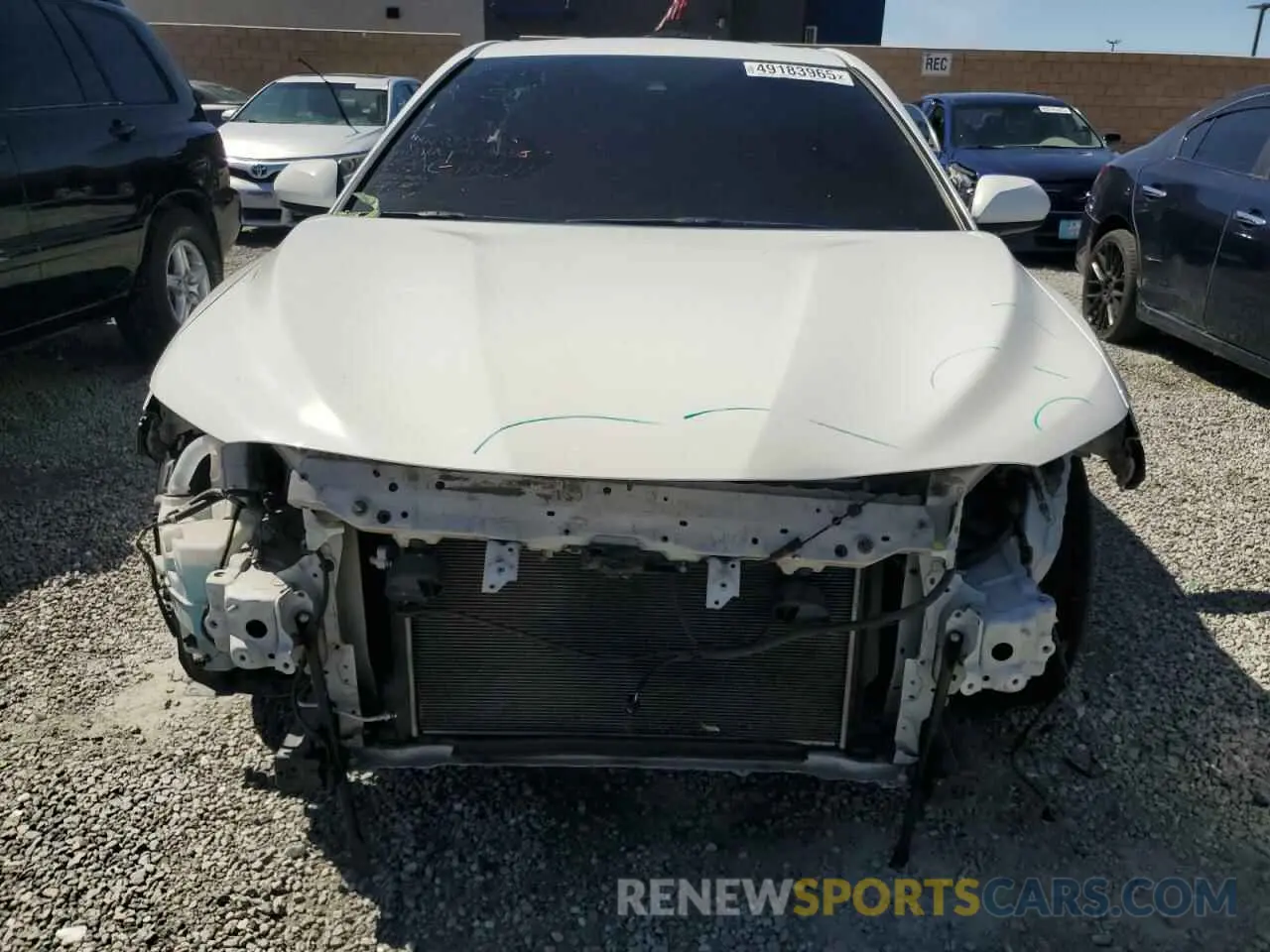 5 fotografías del automóvil dañado 4T1C11AK2MU563240 TOYOTA CAMRY 2021