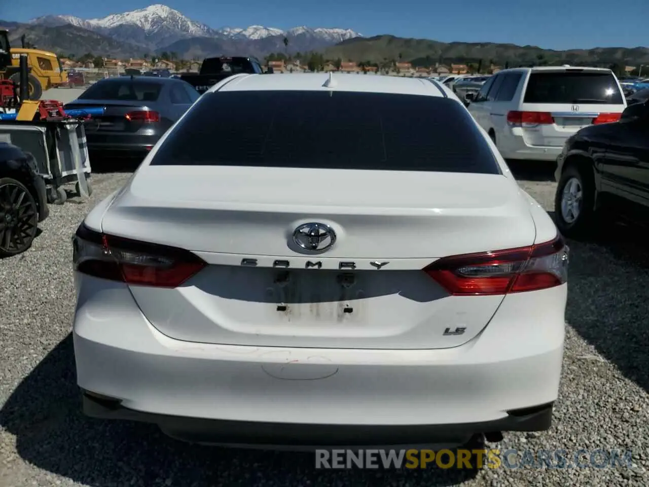 6 fotografías del automóvil dañado 4T1C11AK2MU563240 TOYOTA CAMRY 2021
