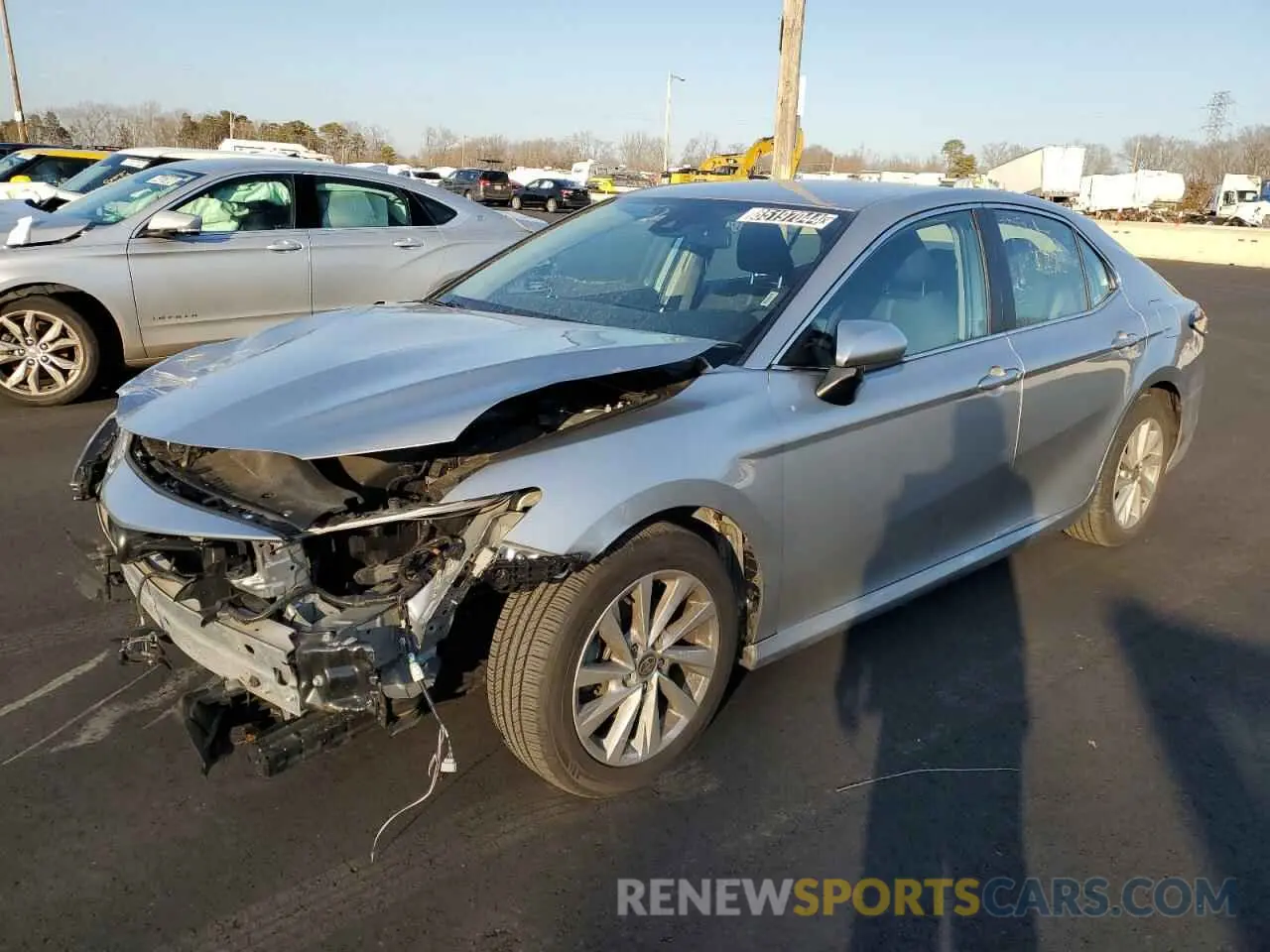 1 fotografías del automóvil dañado 4T1C11AK2MU574528 TOYOTA CAMRY 2021
