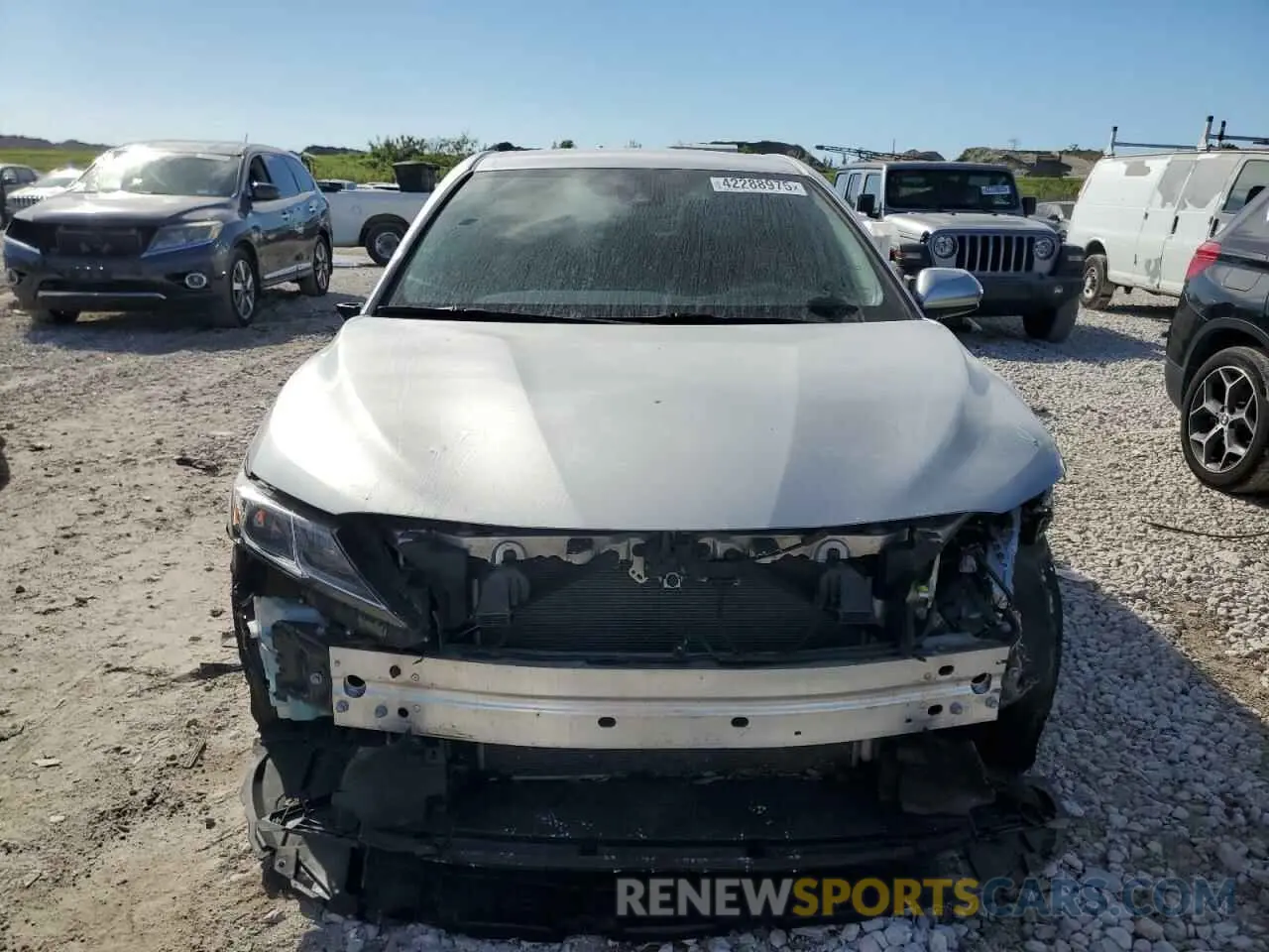 5 fotografías del automóvil dañado 4T1C11AK2MU575596 TOYOTA CAMRY 2021