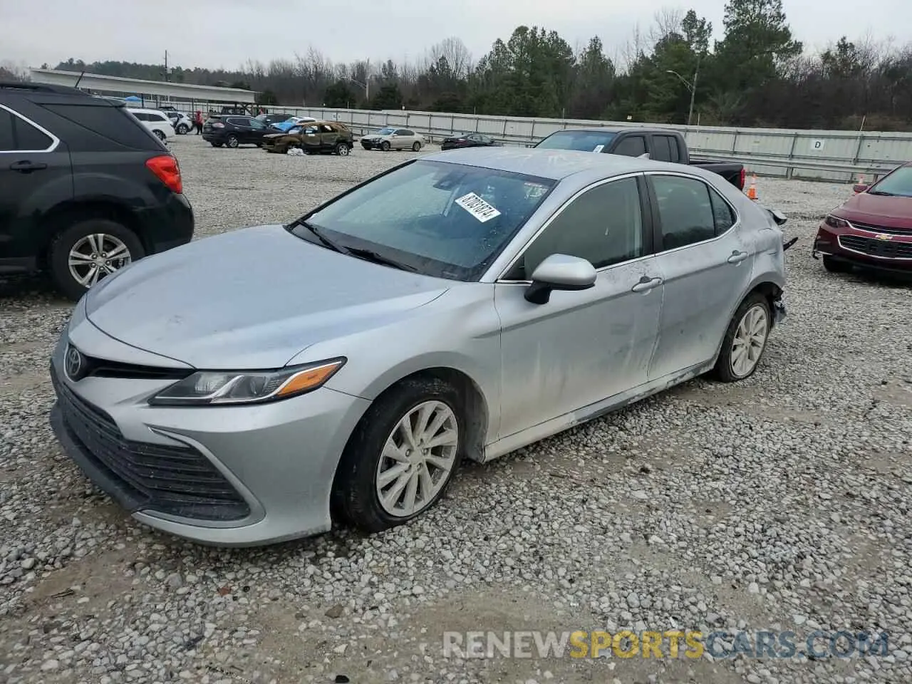 1 fotografías del automóvil dañado 4T1C11AK2MU609942 TOYOTA CAMRY 2021