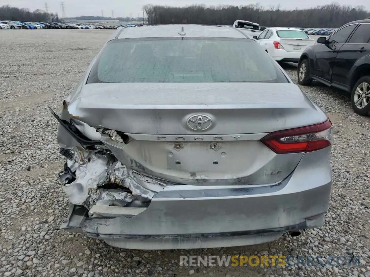 6 fotografías del automóvil dañado 4T1C11AK2MU609942 TOYOTA CAMRY 2021