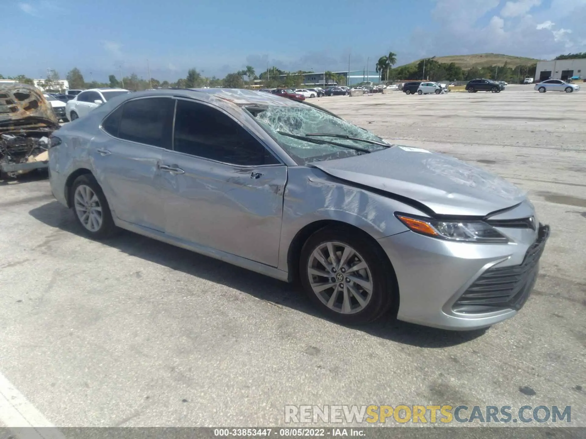 1 fotografías del automóvil dañado 4T1C11AK2MU614767 TOYOTA CAMRY 2021