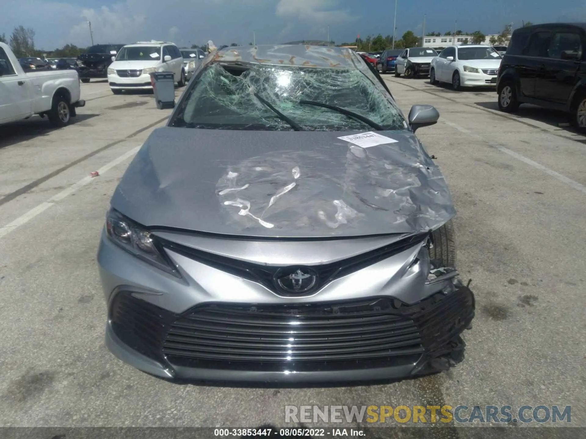 6 fotografías del automóvil dañado 4T1C11AK2MU614767 TOYOTA CAMRY 2021