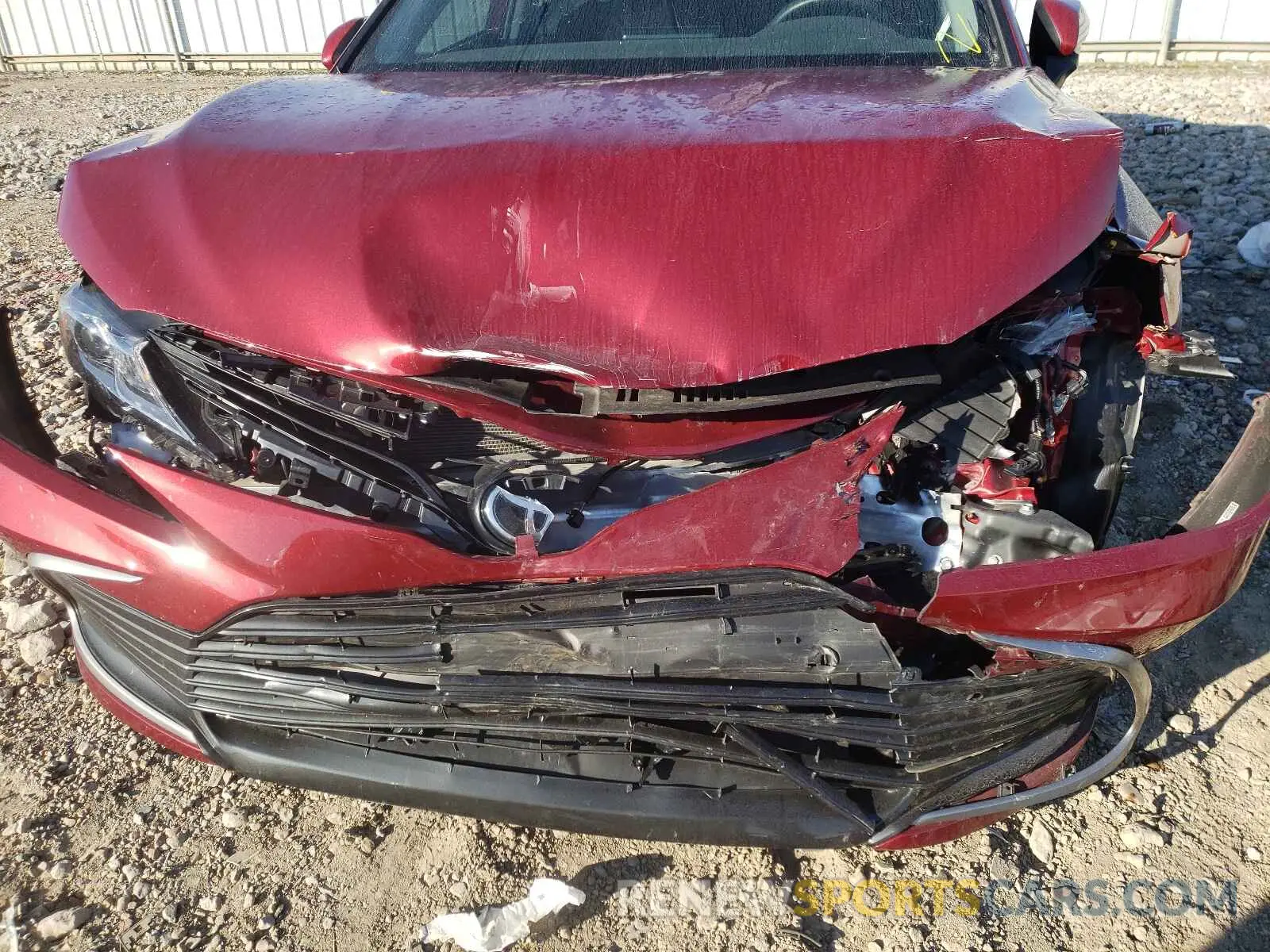 9 fotografías del automóvil dañado 4T1C11AK3MU444662 TOYOTA CAMRY 2021