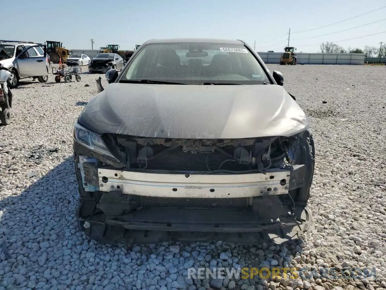 5 fotografías del automóvil dañado 4T1C11AK3MU517450 TOYOTA CAMRY 2021