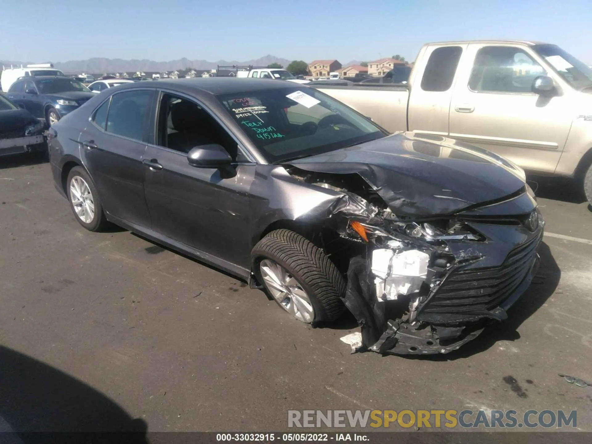 1 fotografías del automóvil dañado 4T1C11AK3MU554627 TOYOTA CAMRY 2021