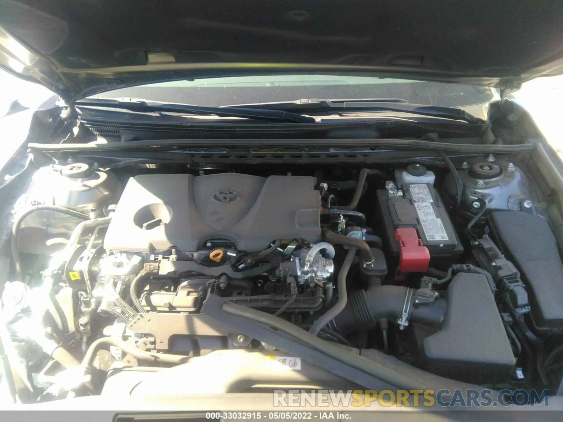 10 fotografías del automóvil dañado 4T1C11AK3MU554627 TOYOTA CAMRY 2021