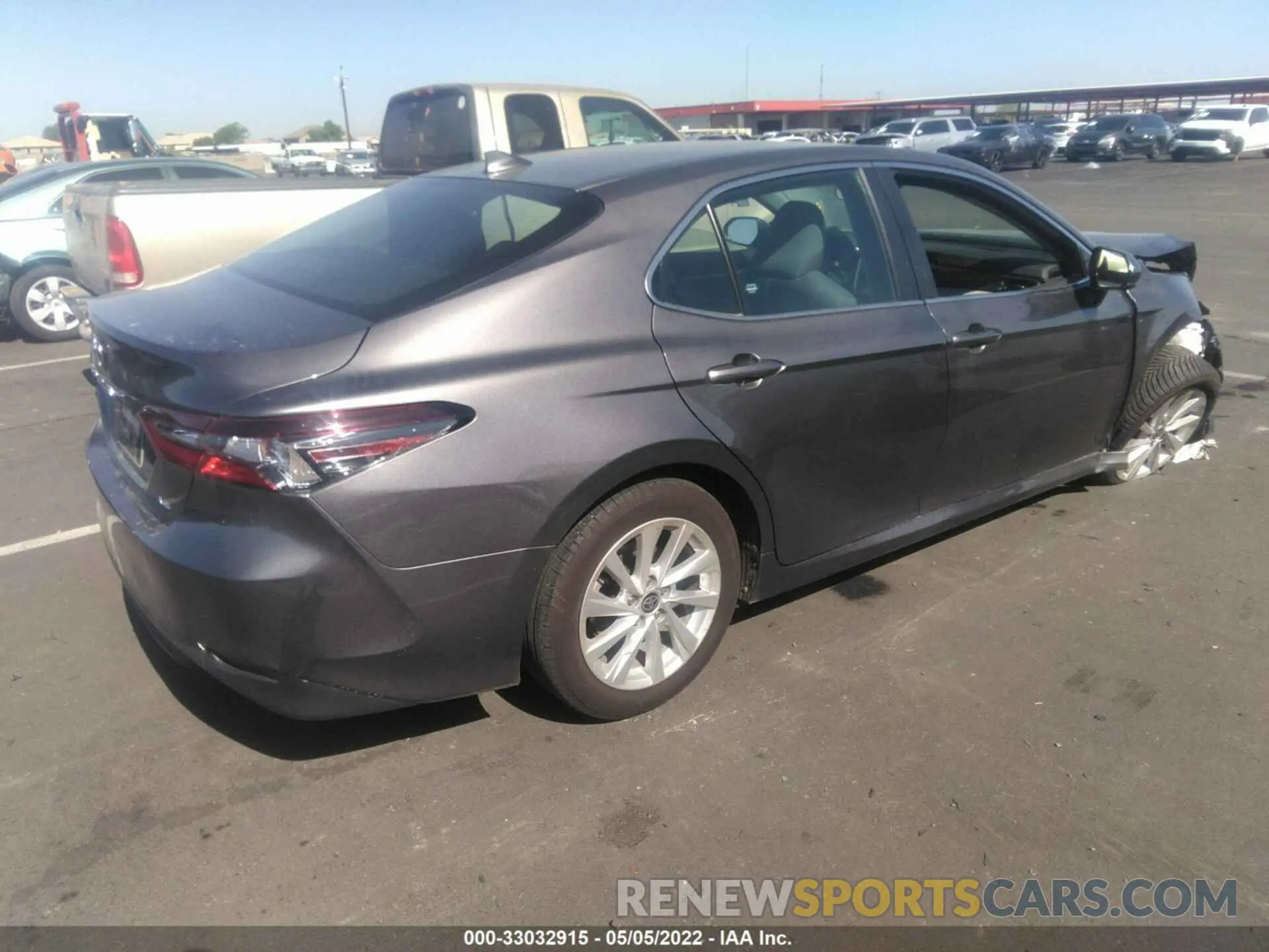 4 fotografías del automóvil dañado 4T1C11AK3MU554627 TOYOTA CAMRY 2021