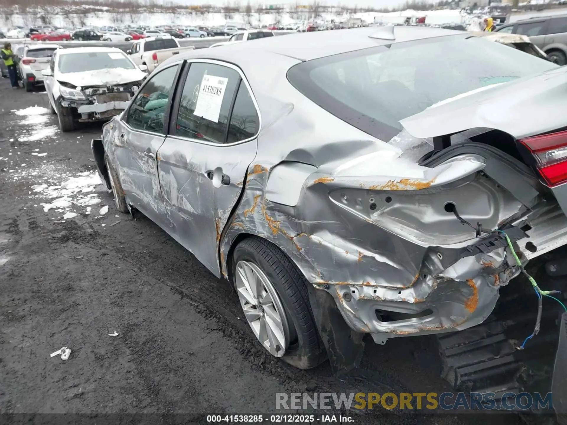 16 fotografías del automóvil dañado 4T1C11AK4MU422959 TOYOTA CAMRY 2021