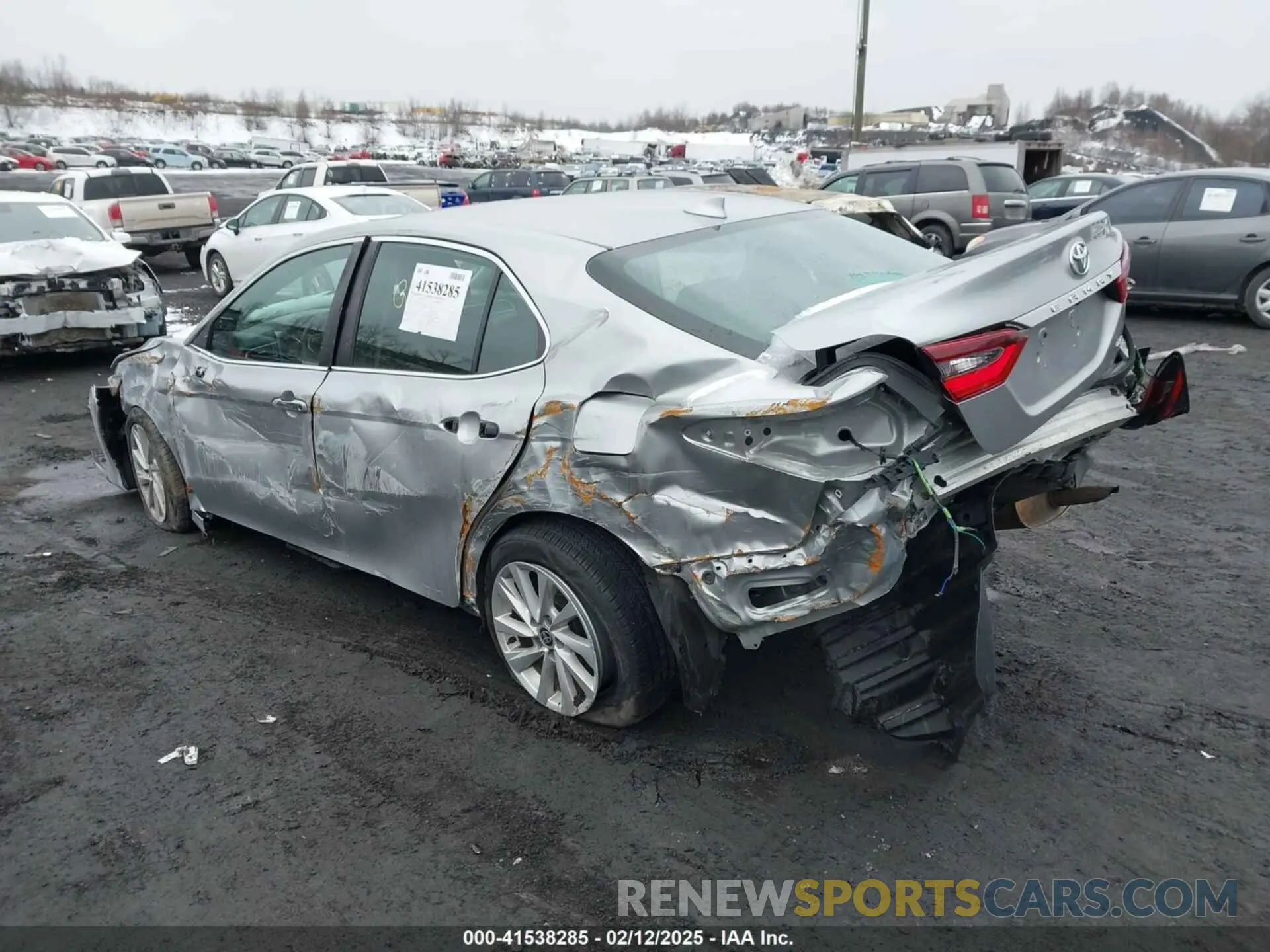 3 fotografías del automóvil dañado 4T1C11AK4MU422959 TOYOTA CAMRY 2021