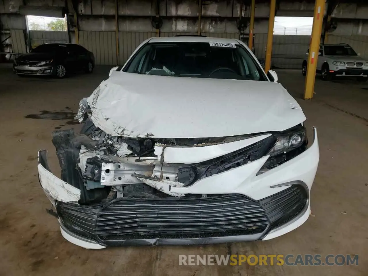 5 fotografías del automóvil dañado 4T1C11AK4MU446095 TOYOTA CAMRY 2021