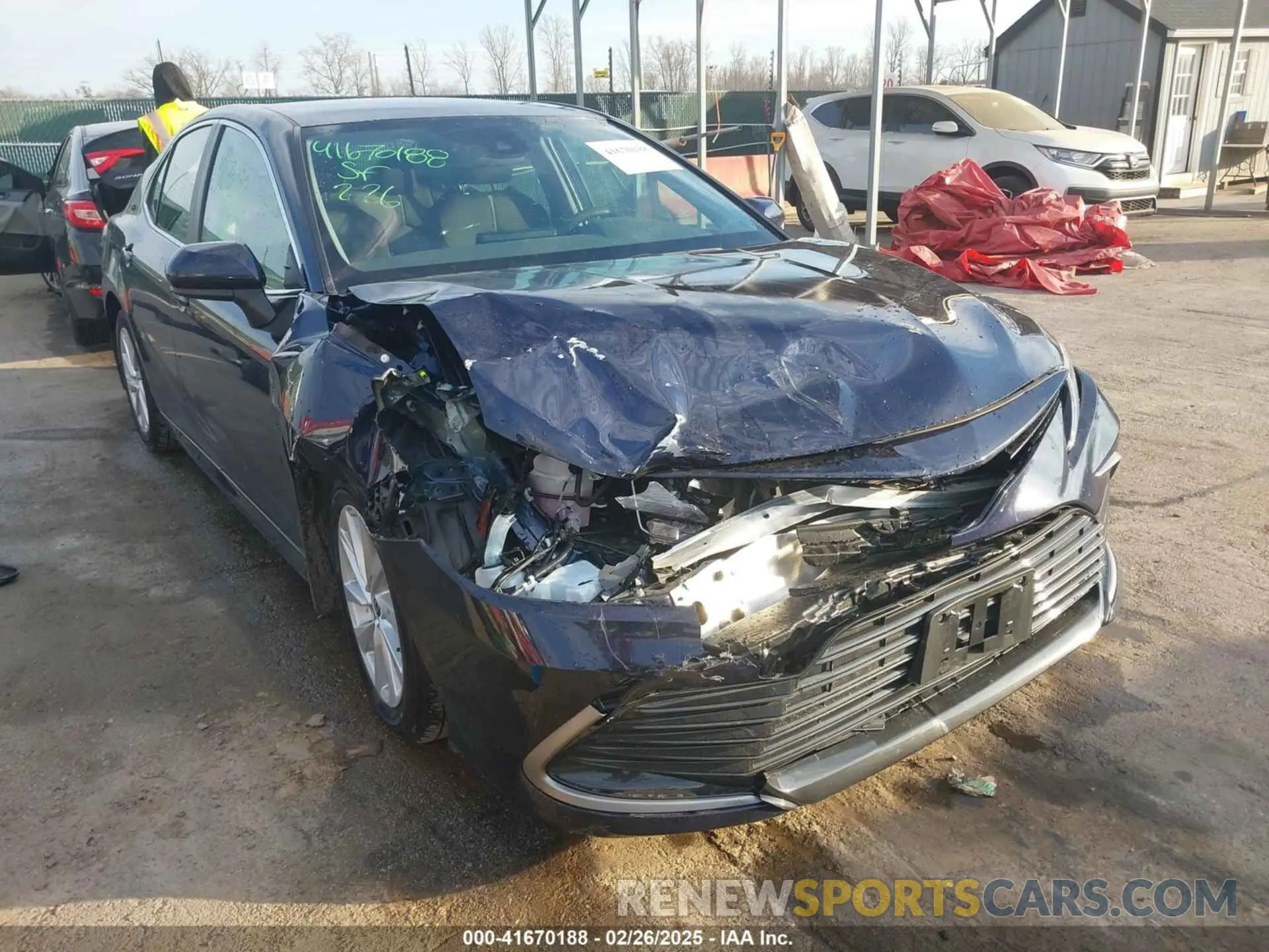 6 fotografías del automóvil dañado 4T1C11AK4MU461468 TOYOTA CAMRY 2021