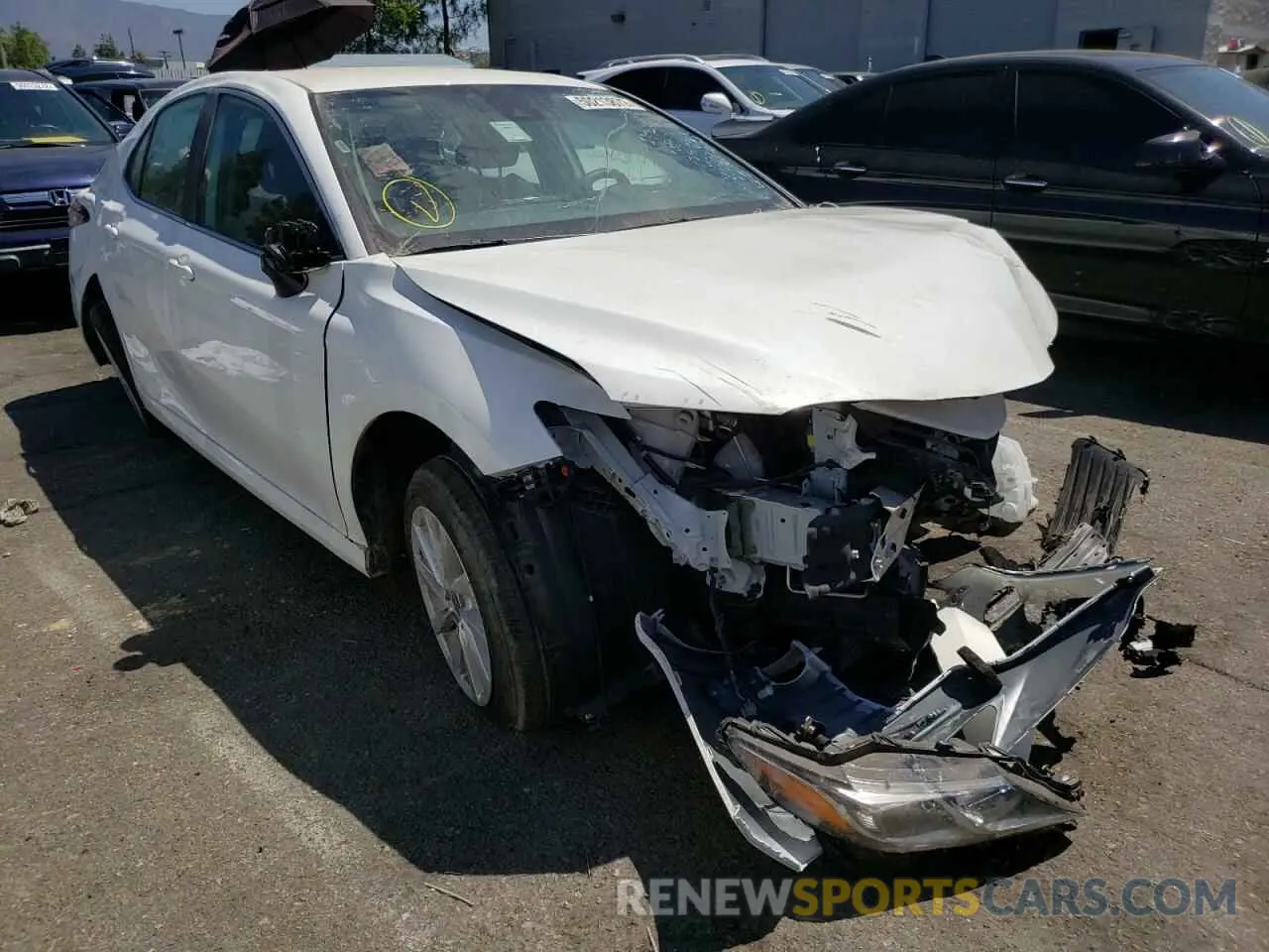 1 fotografías del automóvil dañado 4T1C11AK4MU468839 TOYOTA CAMRY 2021