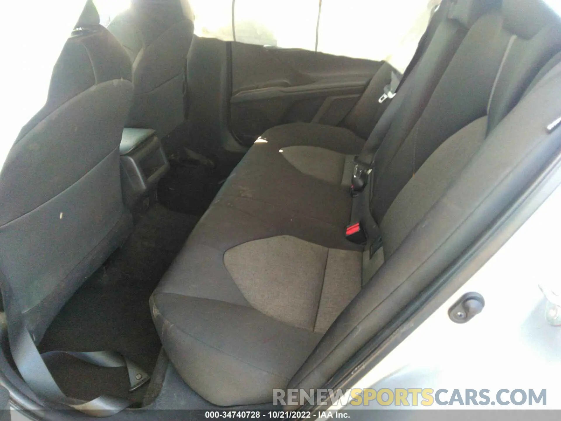8 fotografías del automóvil dañado 4T1C11AK4MU494521 TOYOTA CAMRY 2021
