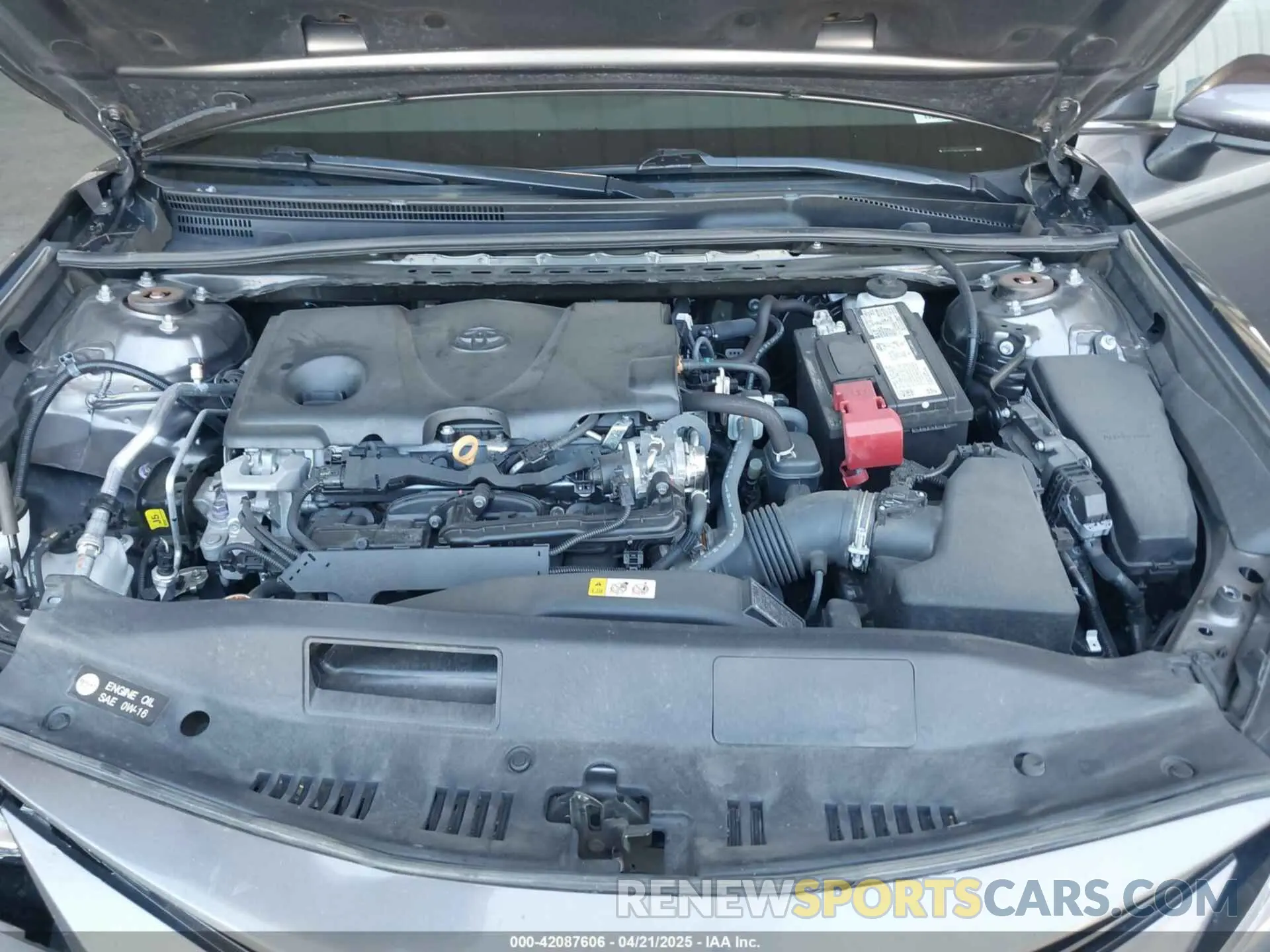 10 fotografías del automóvil dañado 4T1C11AK4MU532605 TOYOTA CAMRY 2021
