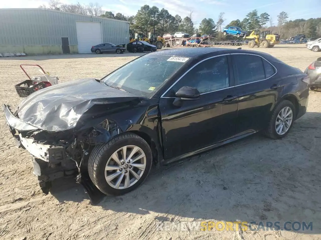 1 fotografías del automóvil dañado 4T1C11AK4MU540848 TOYOTA CAMRY 2021