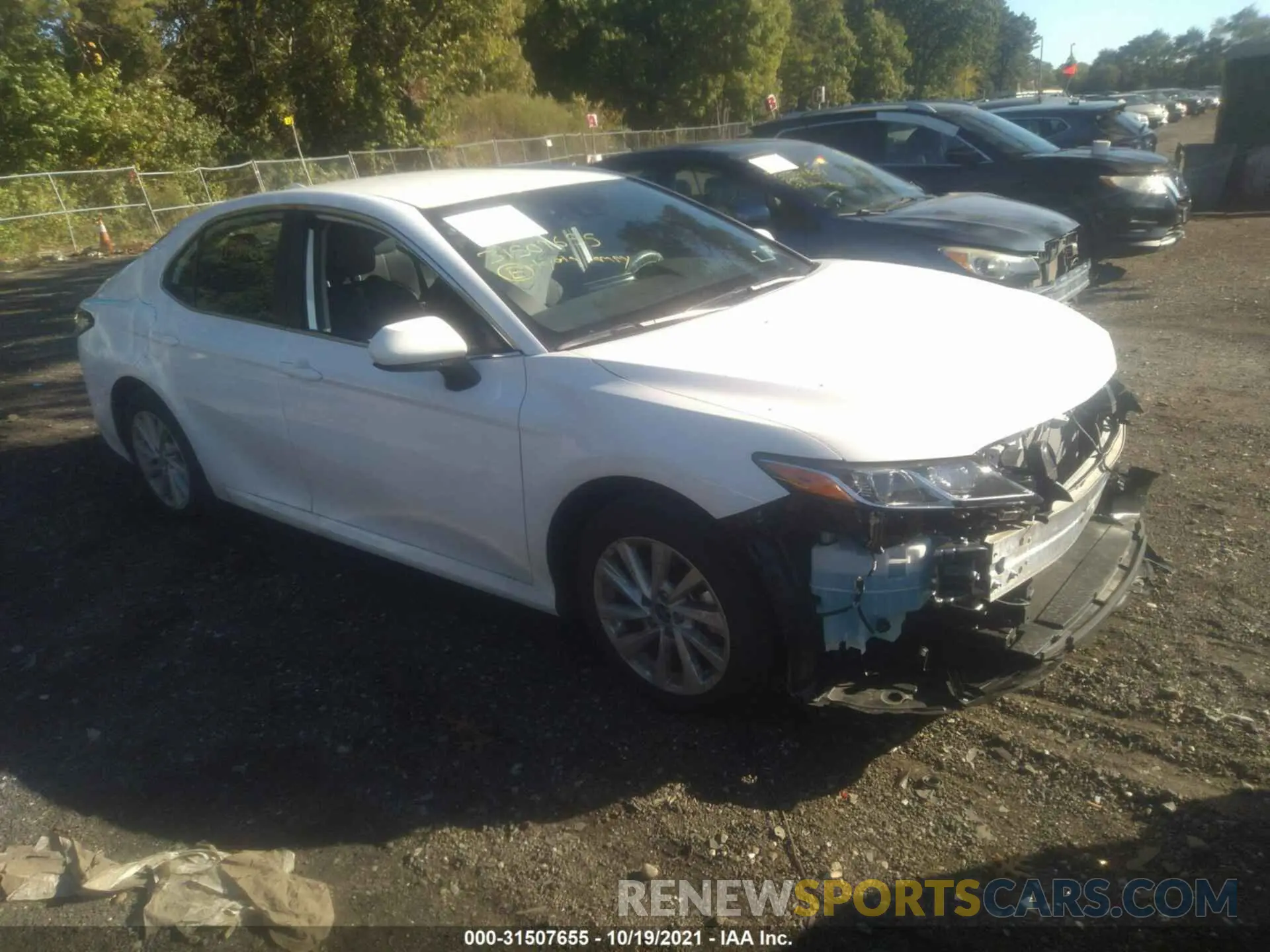 1 fotografías del automóvil dañado 4T1C11AK4MU572537 TOYOTA CAMRY 2021