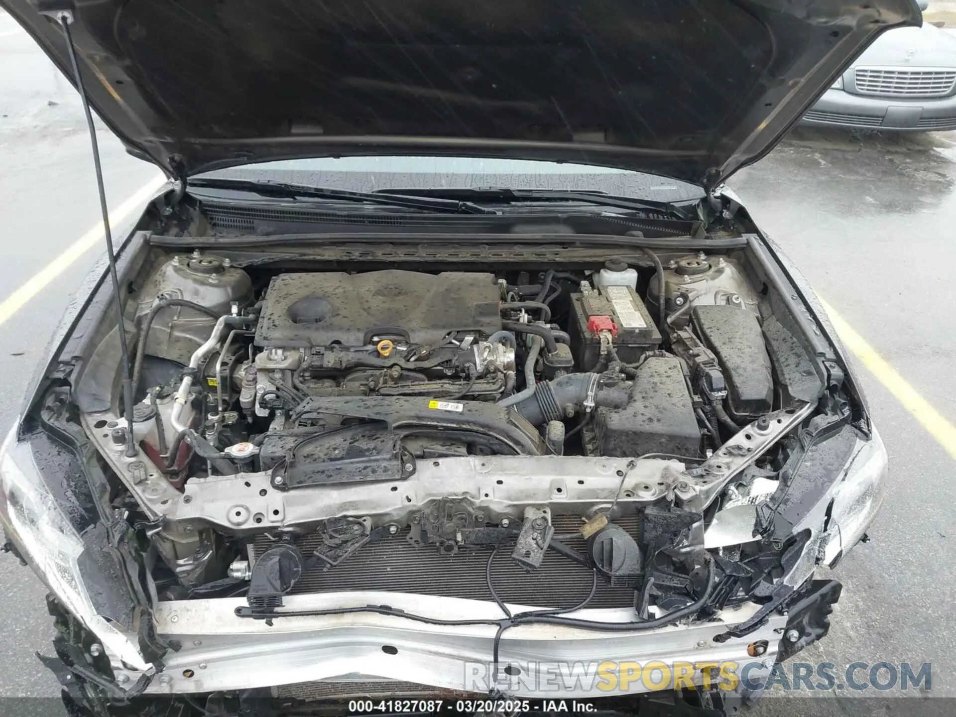 10 fotografías del automóvil dañado 4T1C11AK4MU577897 TOYOTA CAMRY 2021