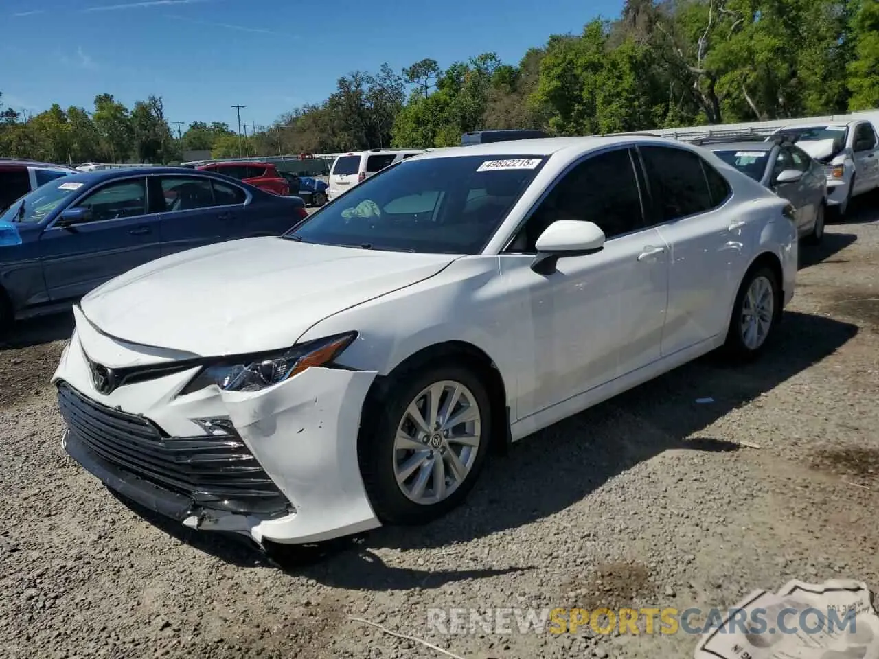 1 fotografías del automóvil dañado 4T1C11AK4MU581755 TOYOTA CAMRY 2021