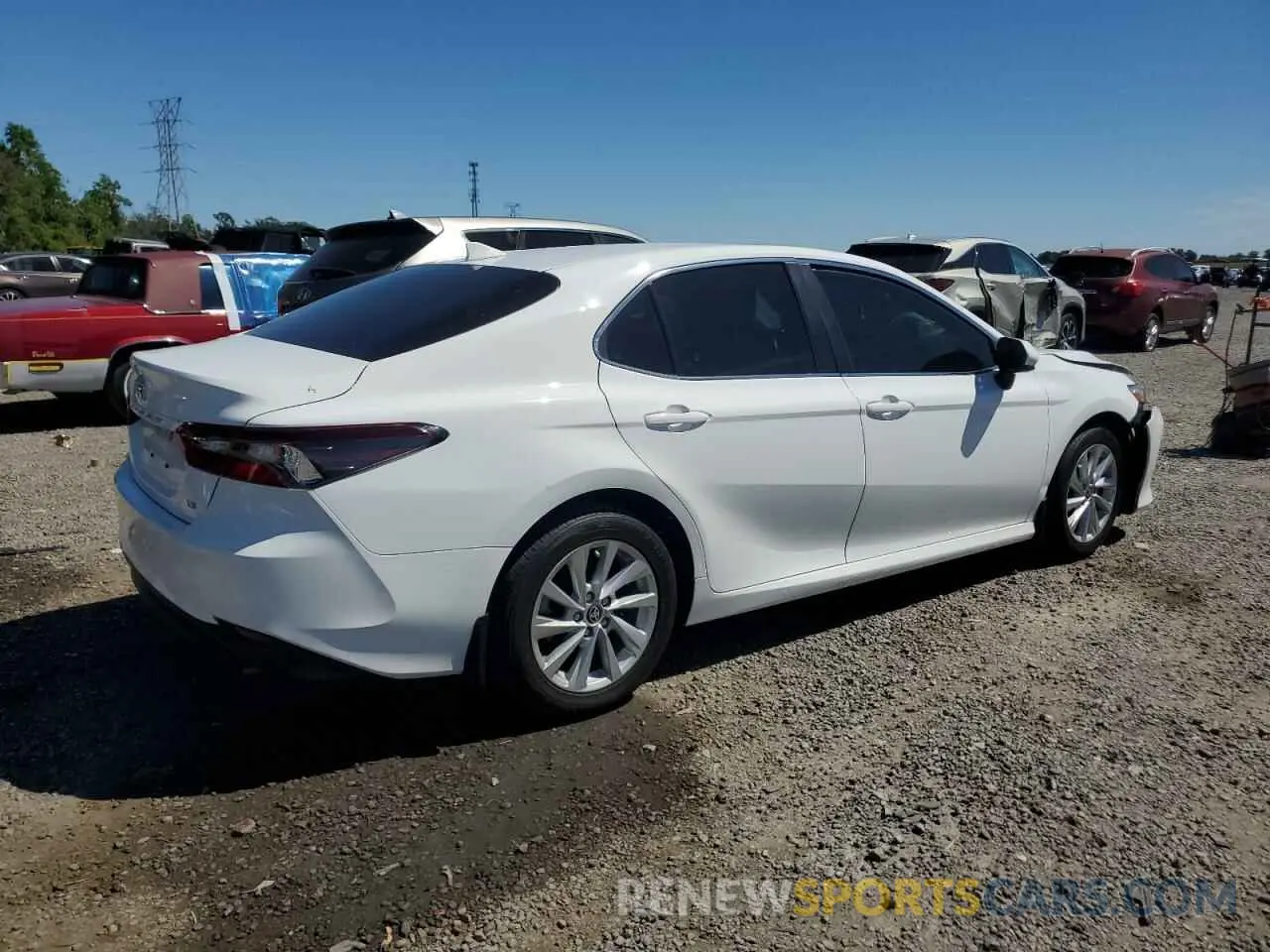 3 fotografías del automóvil dañado 4T1C11AK4MU581755 TOYOTA CAMRY 2021