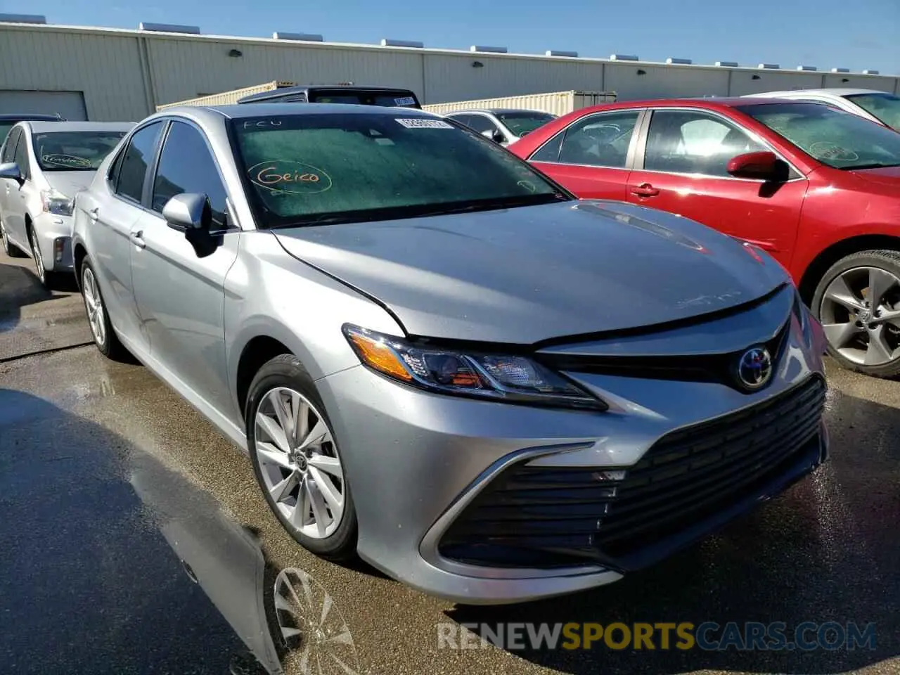 1 fotografías del automóvil dañado 4T1C11AK4MU582887 TOYOTA CAMRY 2021
