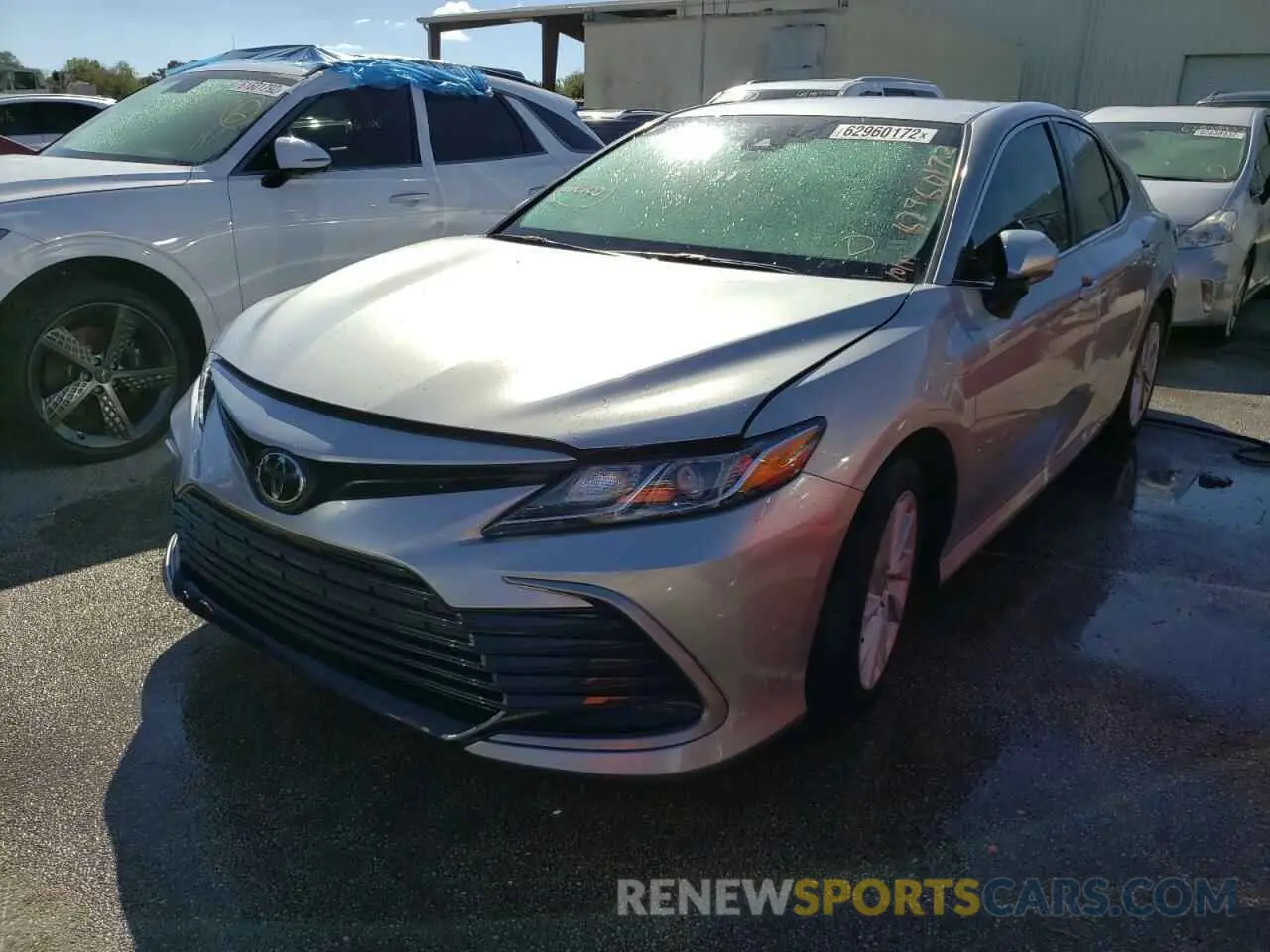 2 fotografías del automóvil dañado 4T1C11AK4MU582887 TOYOTA CAMRY 2021
