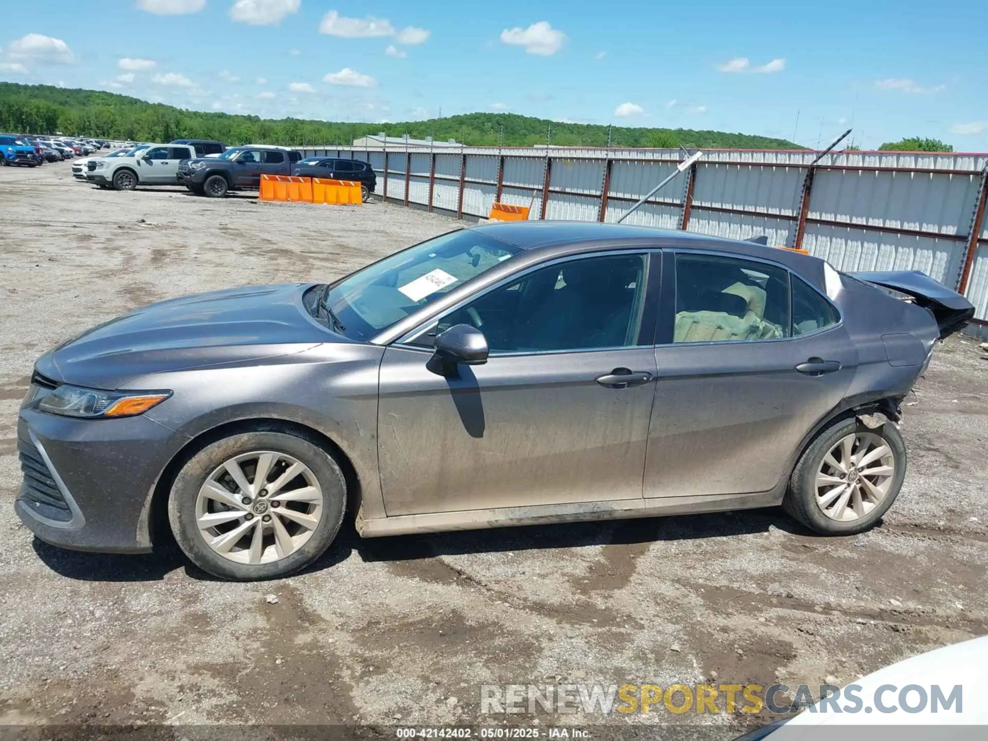 14 fotografías del automóvil dañado 4T1C11AK4MU583165 TOYOTA CAMRY 2021