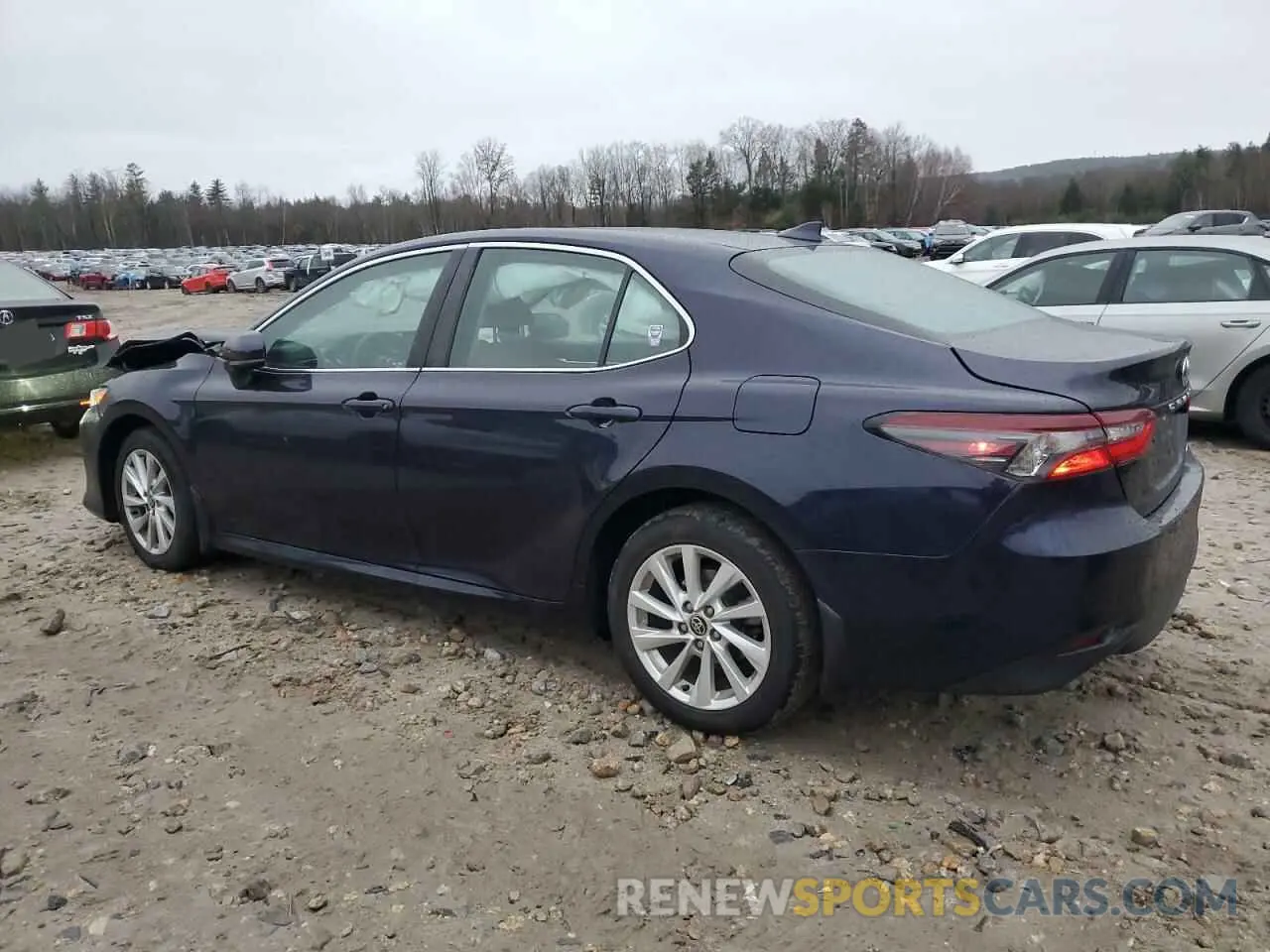 2 fotografías del automóvil dañado 4T1C11AK4MU589838 TOYOTA CAMRY 2021