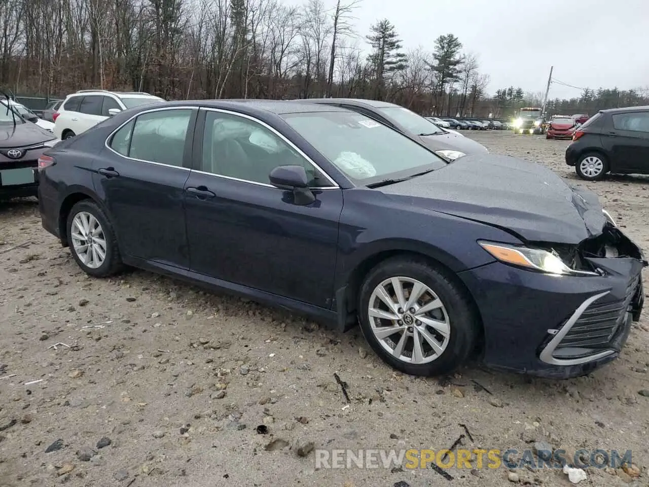 4 fotografías del automóvil dañado 4T1C11AK4MU589838 TOYOTA CAMRY 2021