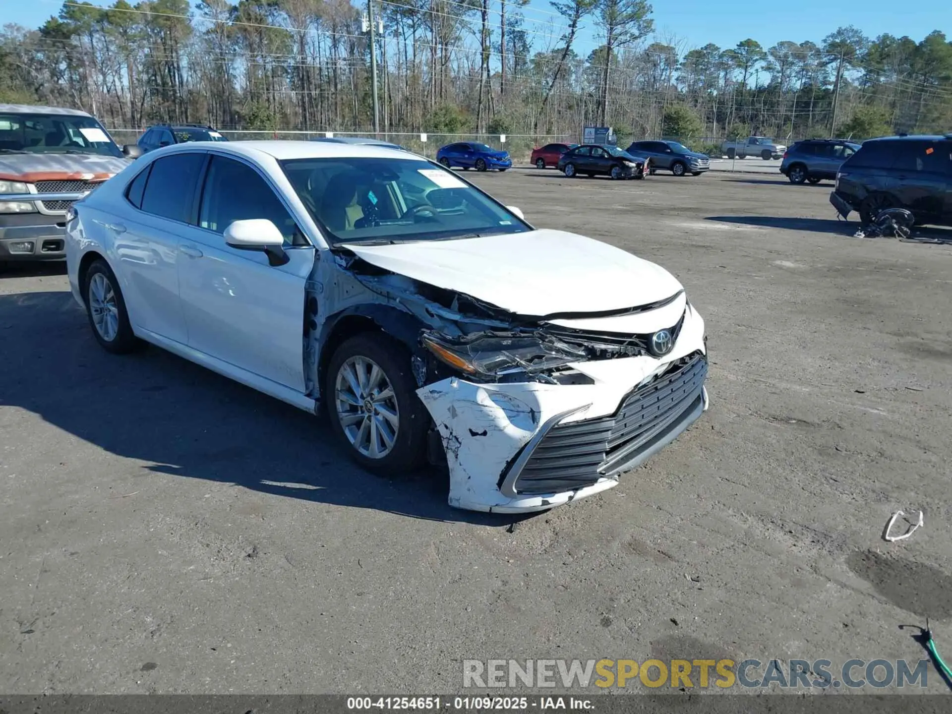 1 fotografías del automóvil dañado 4T1C11AK4MU590617 TOYOTA CAMRY 2021