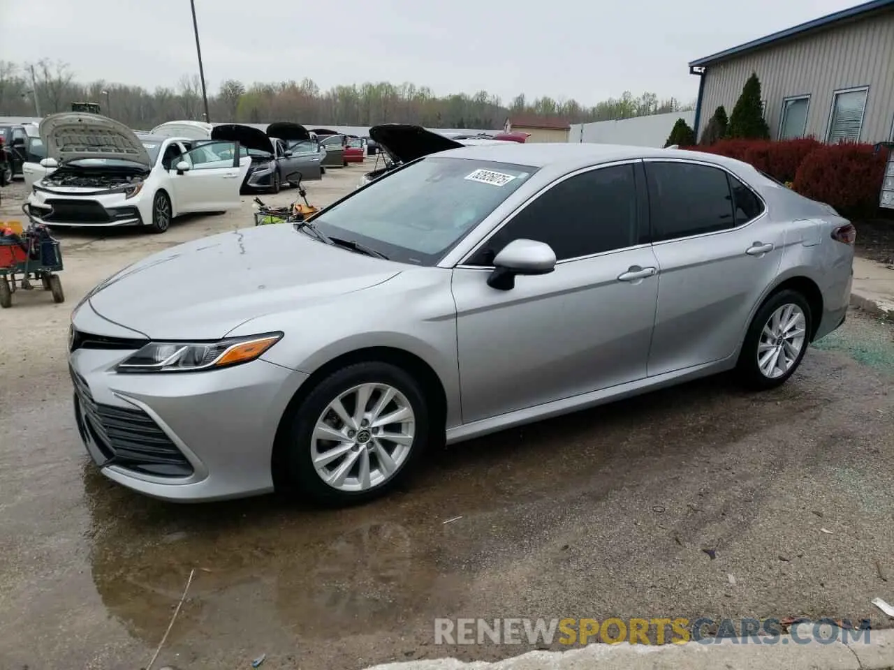 1 fotografías del automóvil dañado 4T1C11AK4MU593193 TOYOTA CAMRY 2021