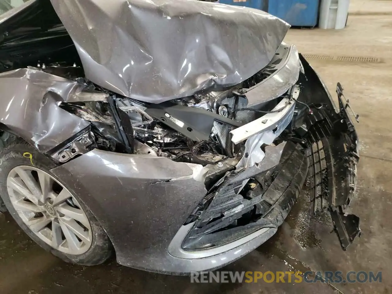 9 fotografías del automóvil dañado 4T1C11AK4NU617879 TOYOTA CAMRY 2021